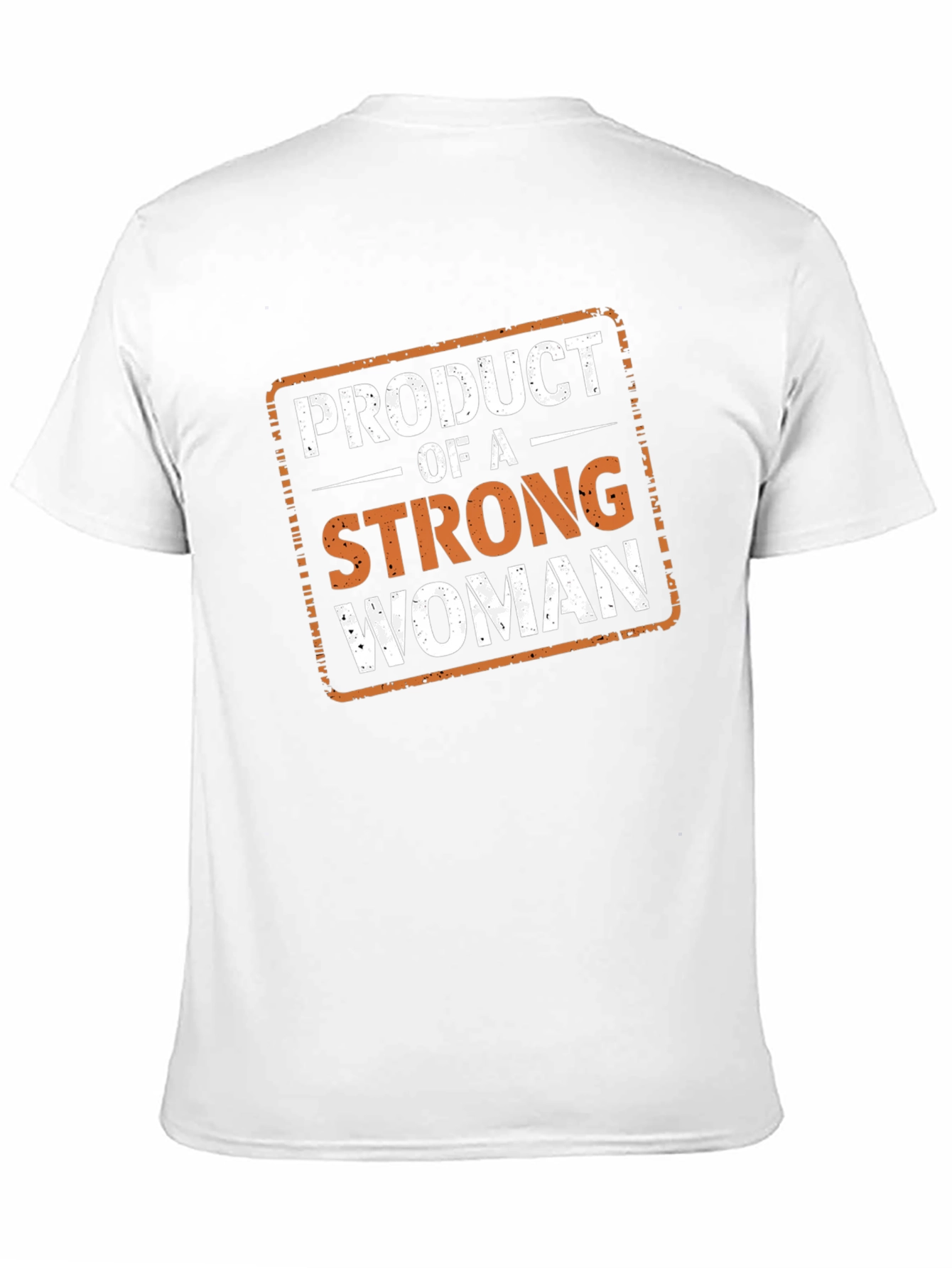 Product of a Strong Woman Black T-Shirt
