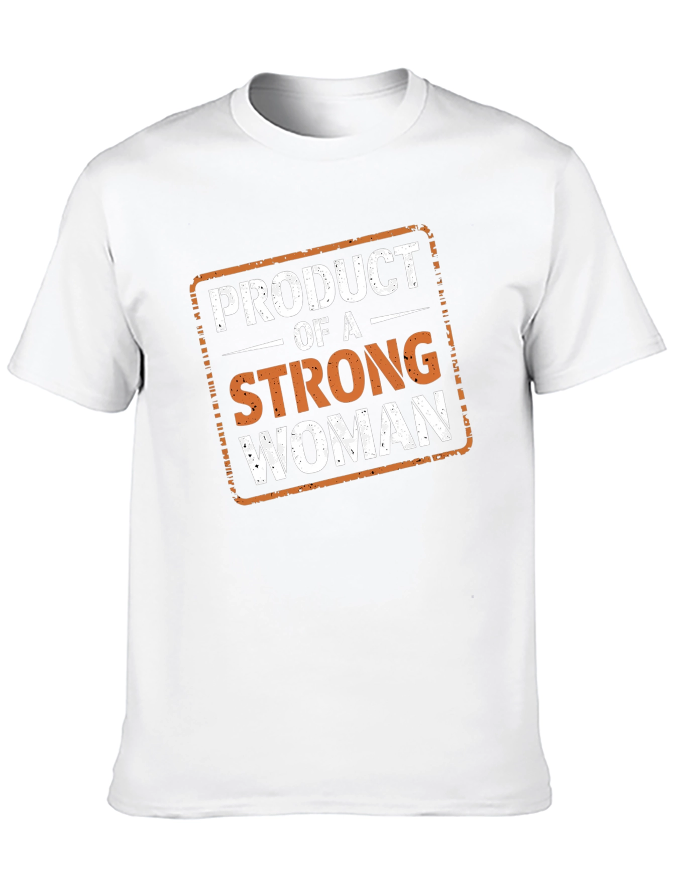 Product of a Strong Woman Black T-Shirt