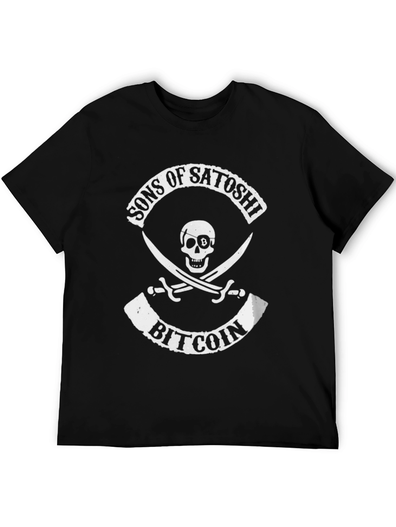 Sons of Satoshi Bitcoin Black T-Shirt