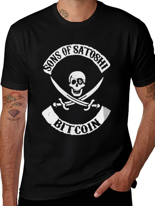 Sons of Satoshi Bitcoin Black T-Shirt
