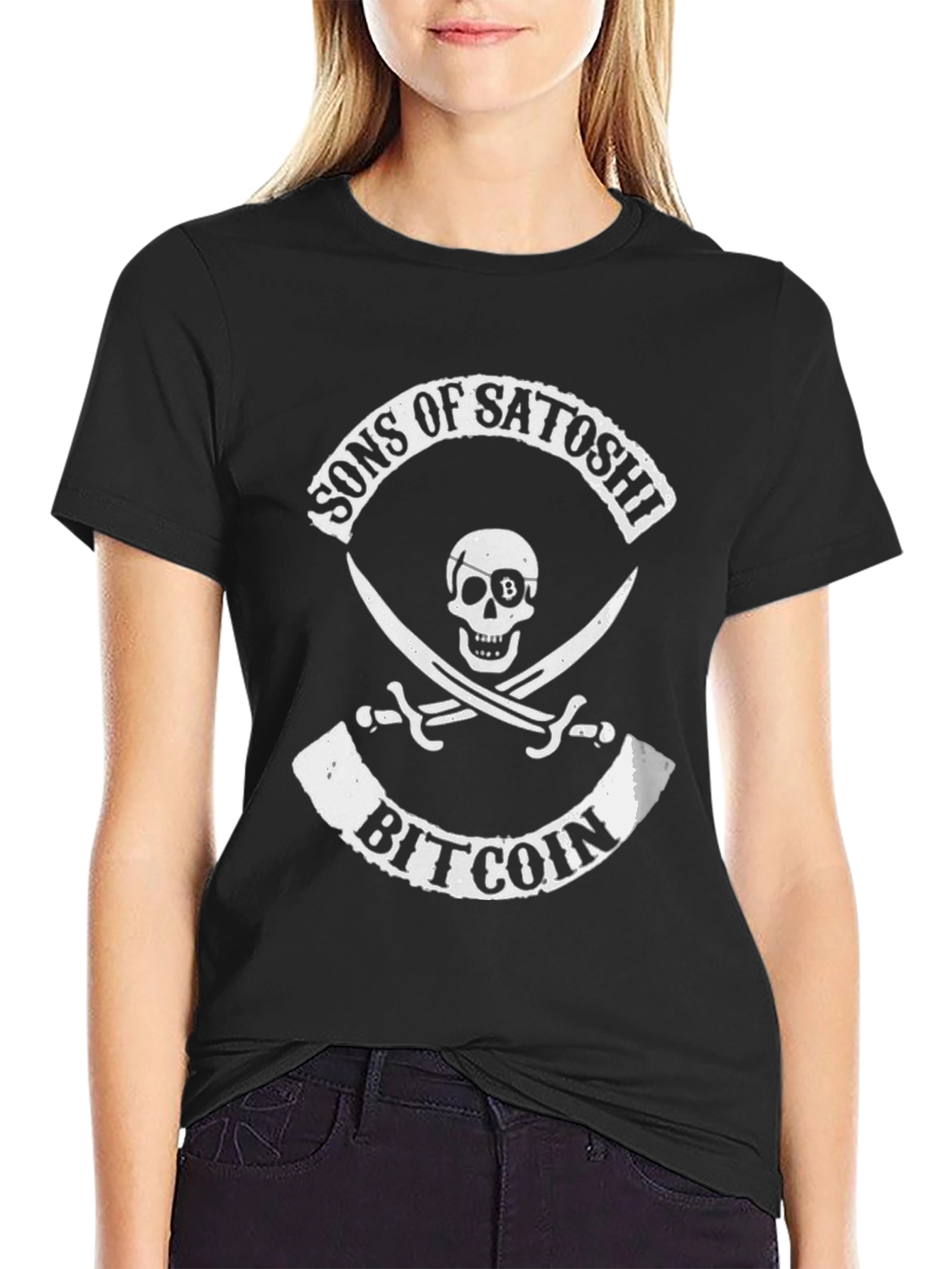 Sons of Satoshi Bitcoin Black T-Shirt