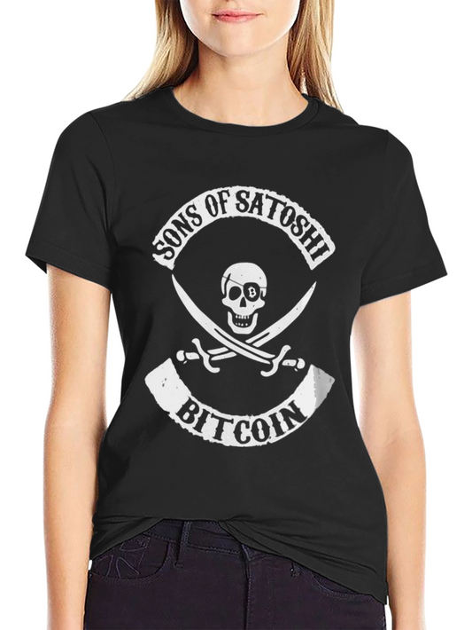 Sons of Satoshi Bitcoin Black T-Shirt