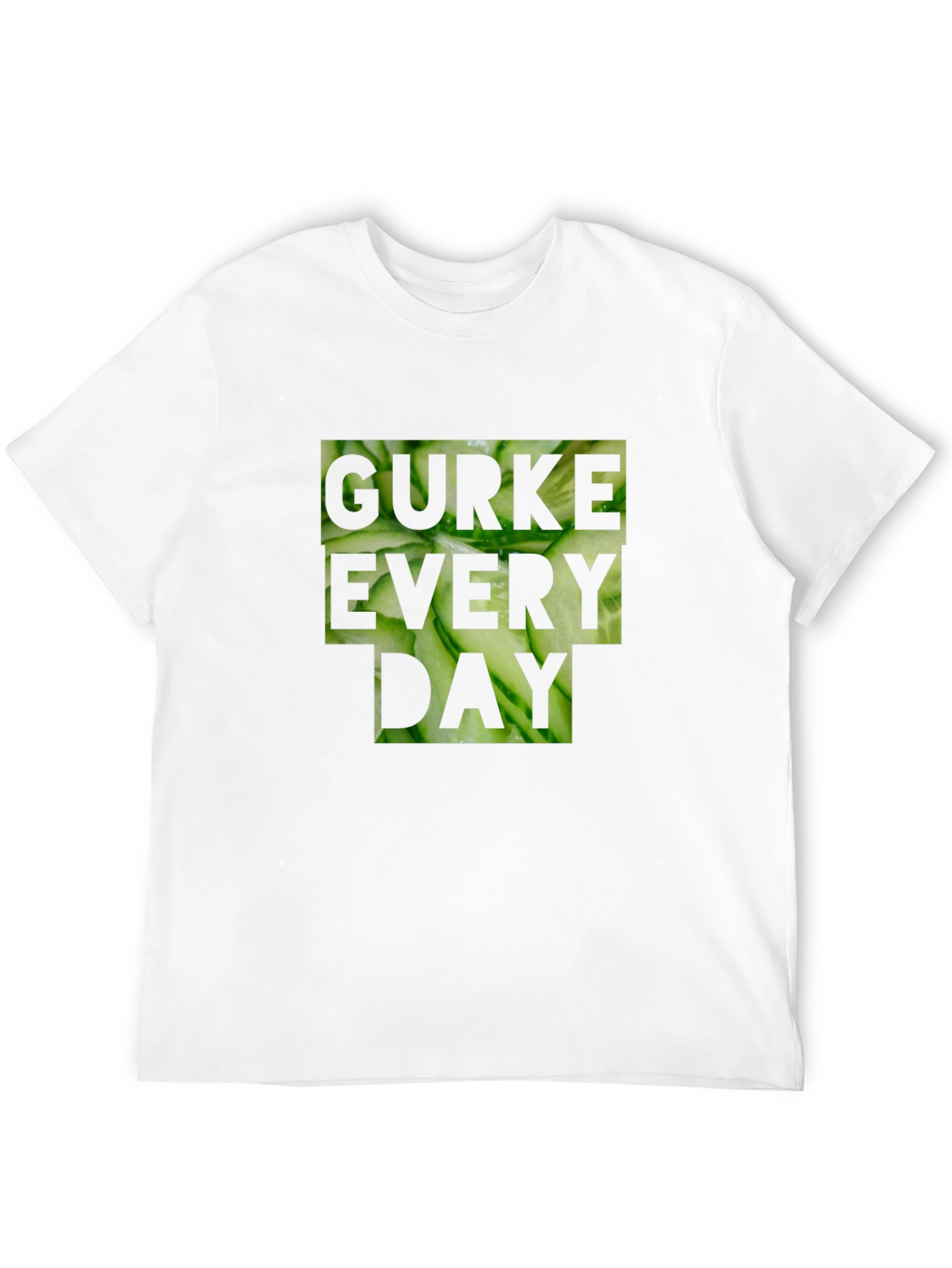 Gurke Every Day Black T-Shirt