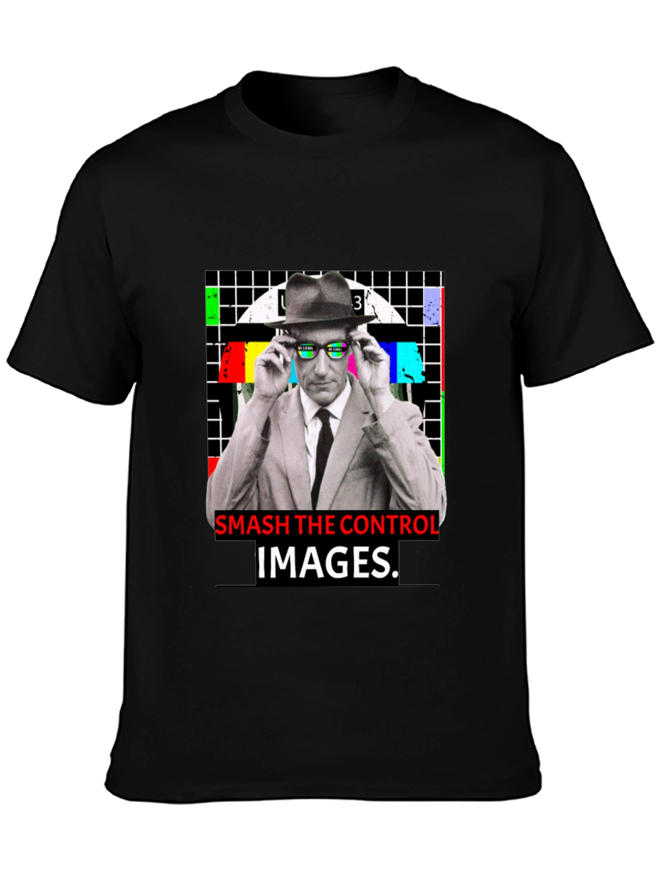 Smash The Control Images Graphic T-Shirt