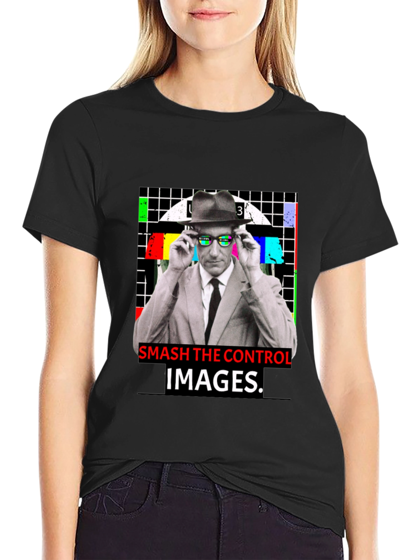 Smash The Control Images Graphic T-Shirt