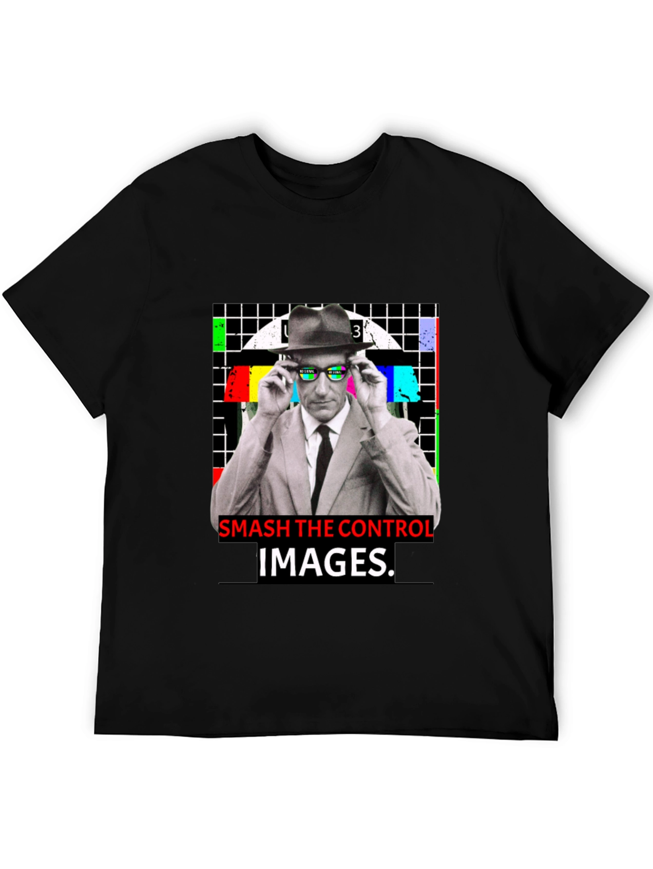 Smash The Control Images Graphic T-Shirt