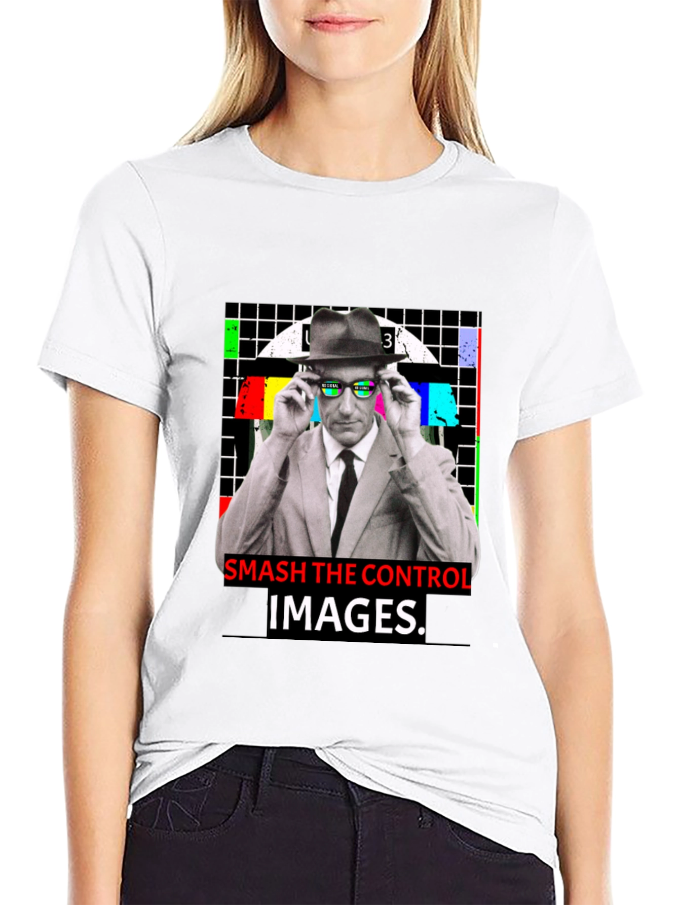 Smash The Control Images Graphic T-Shirt