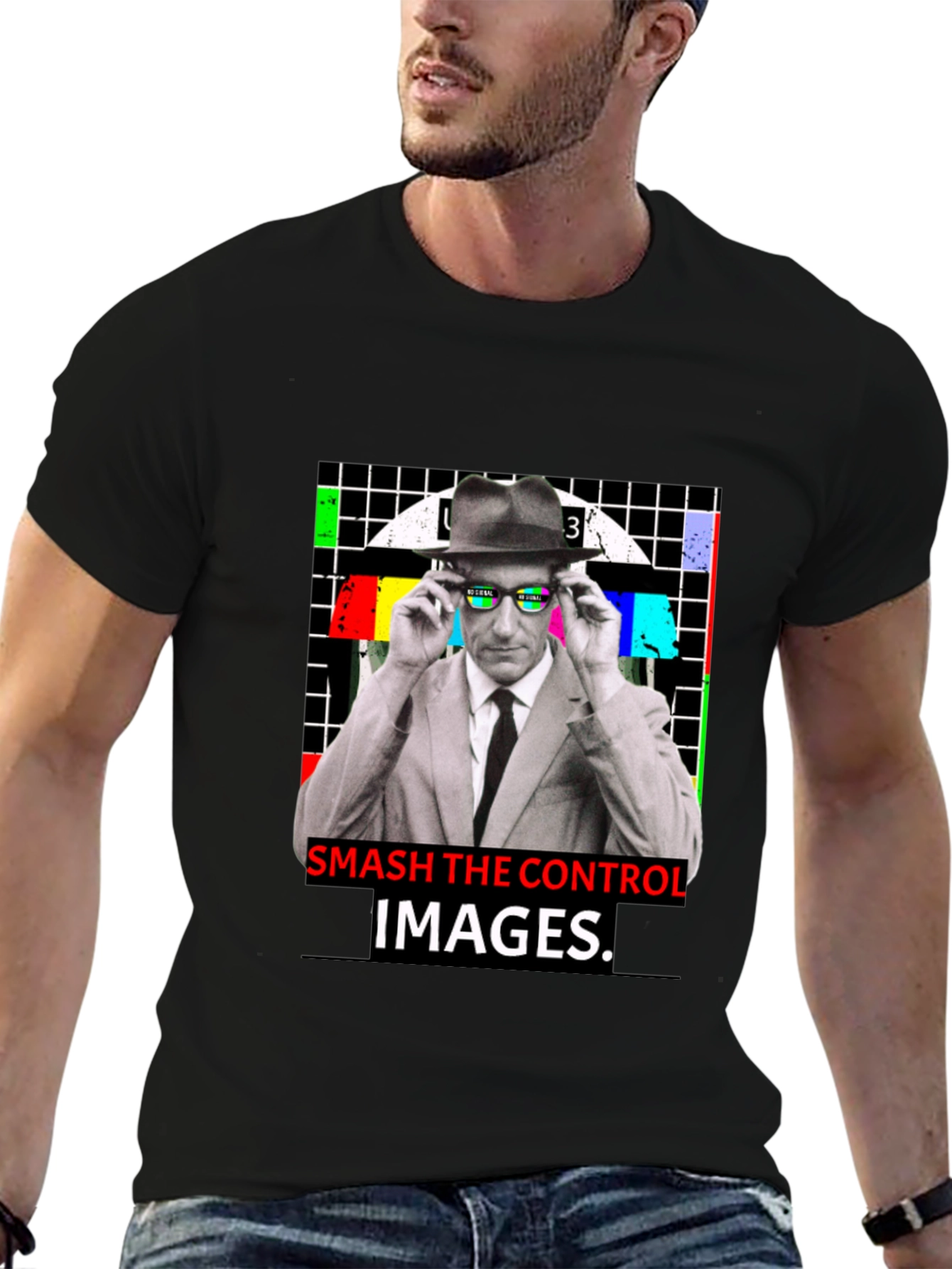 Smash The Control Images Graphic T-Shirt