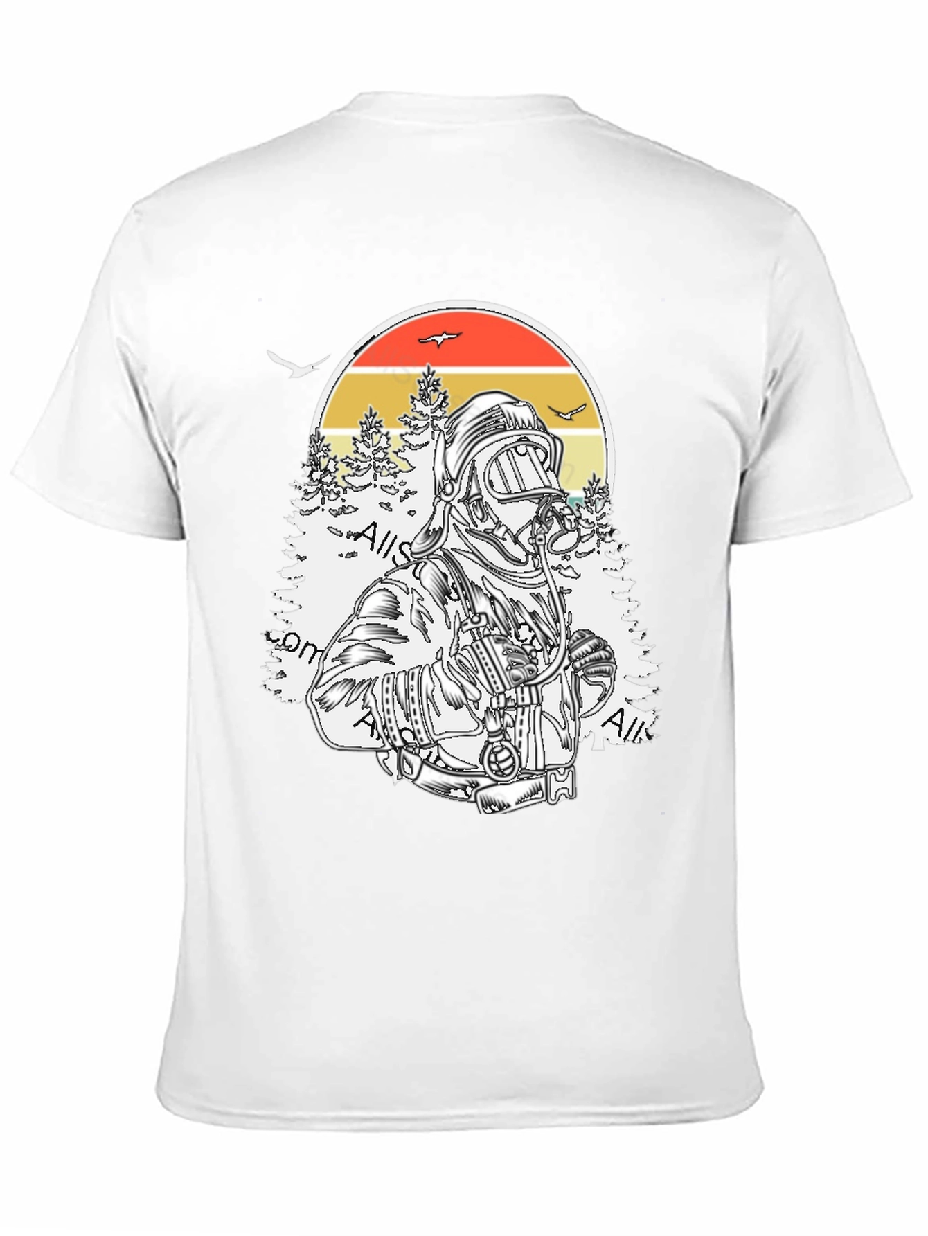 Firefighter Graphic T-Shirt