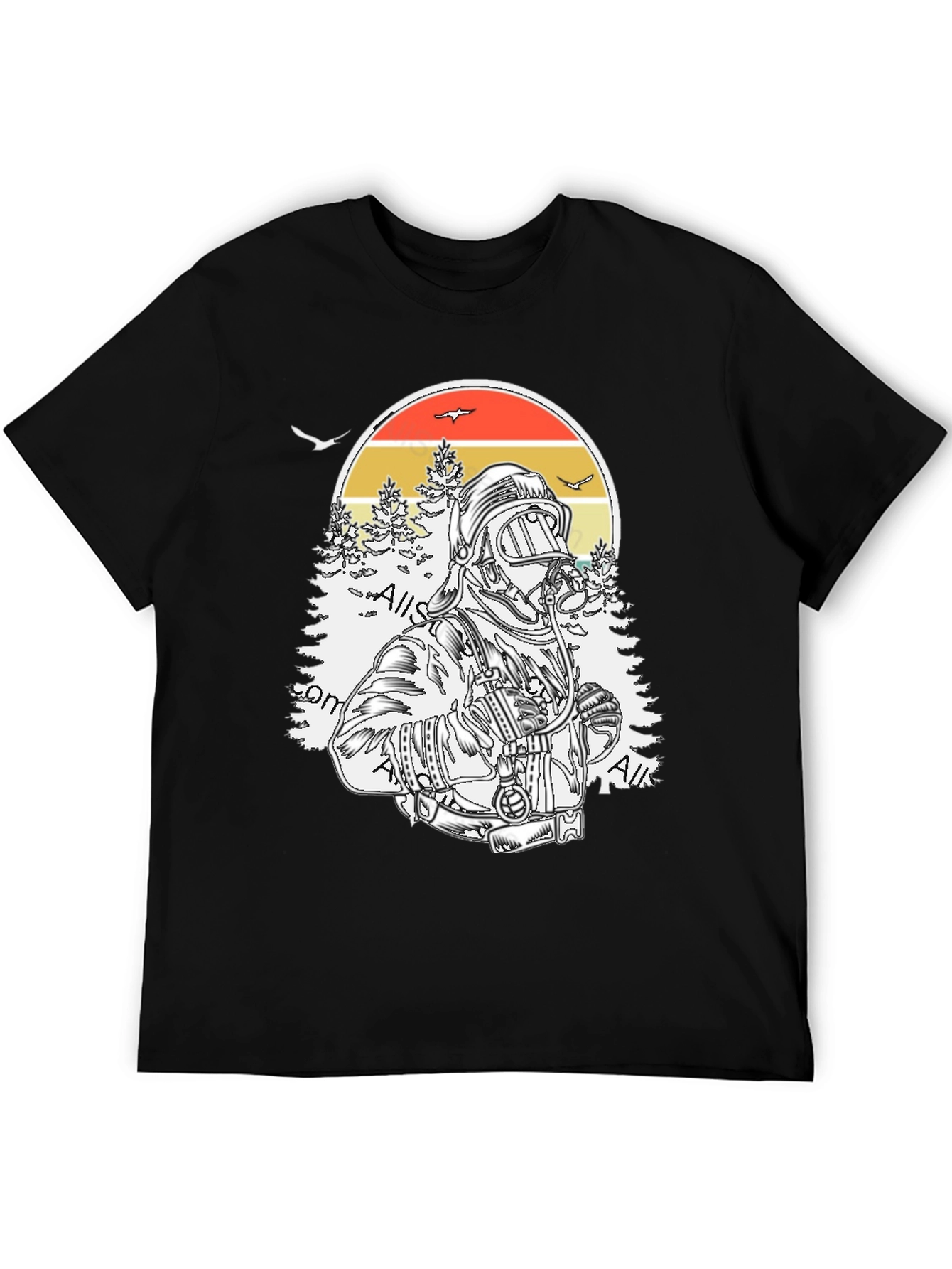 Firefighter Graphic T-Shirt