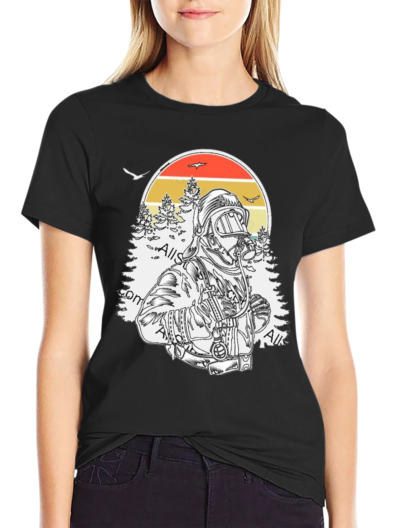 Firefighter Graphic T-Shirt