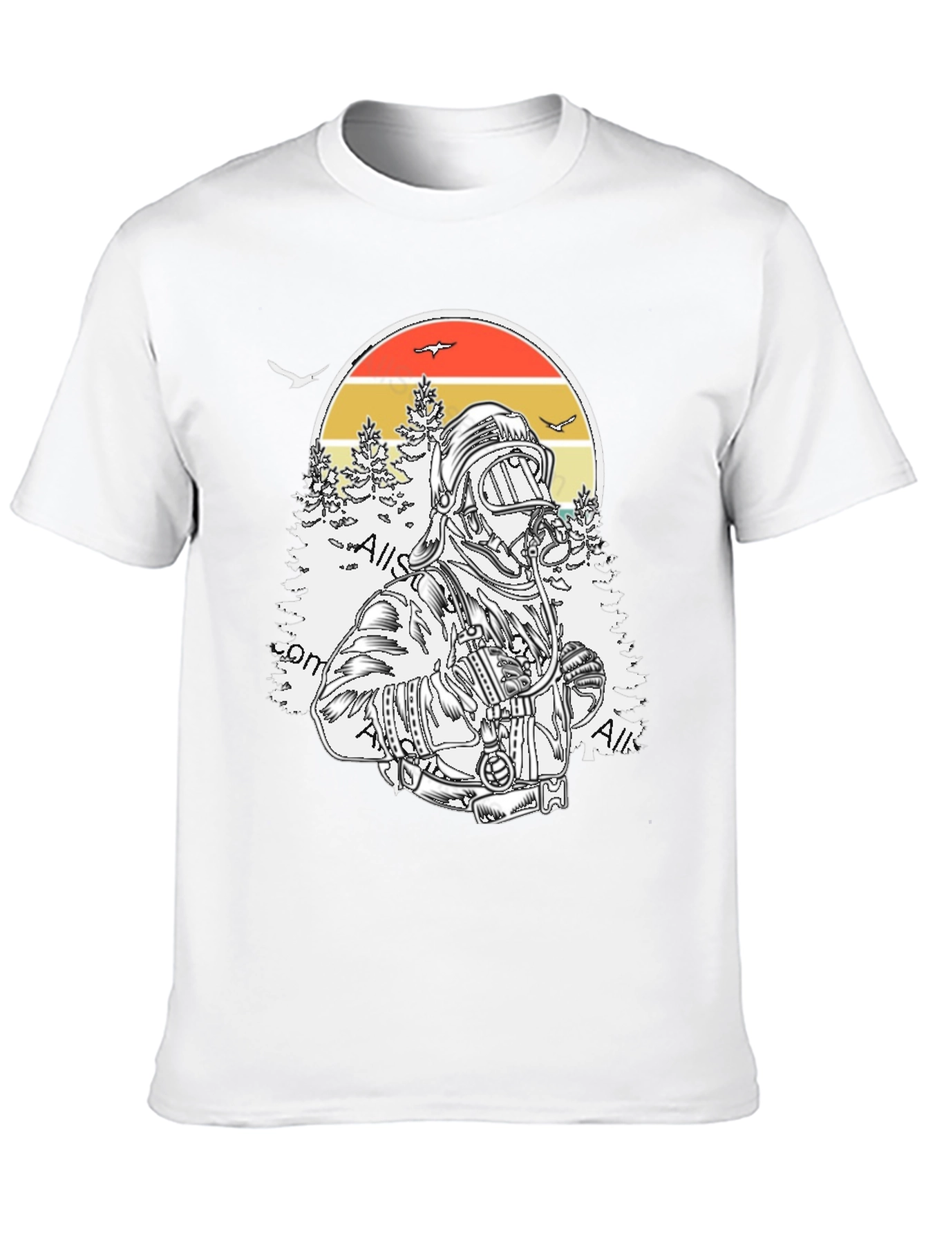 Firefighter Graphic T-Shirt