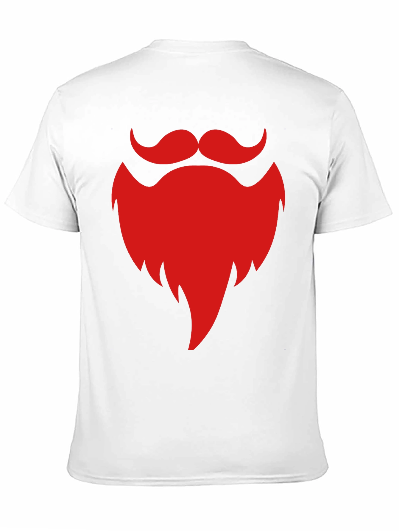 Red Beard Graphic Black T-Shirt