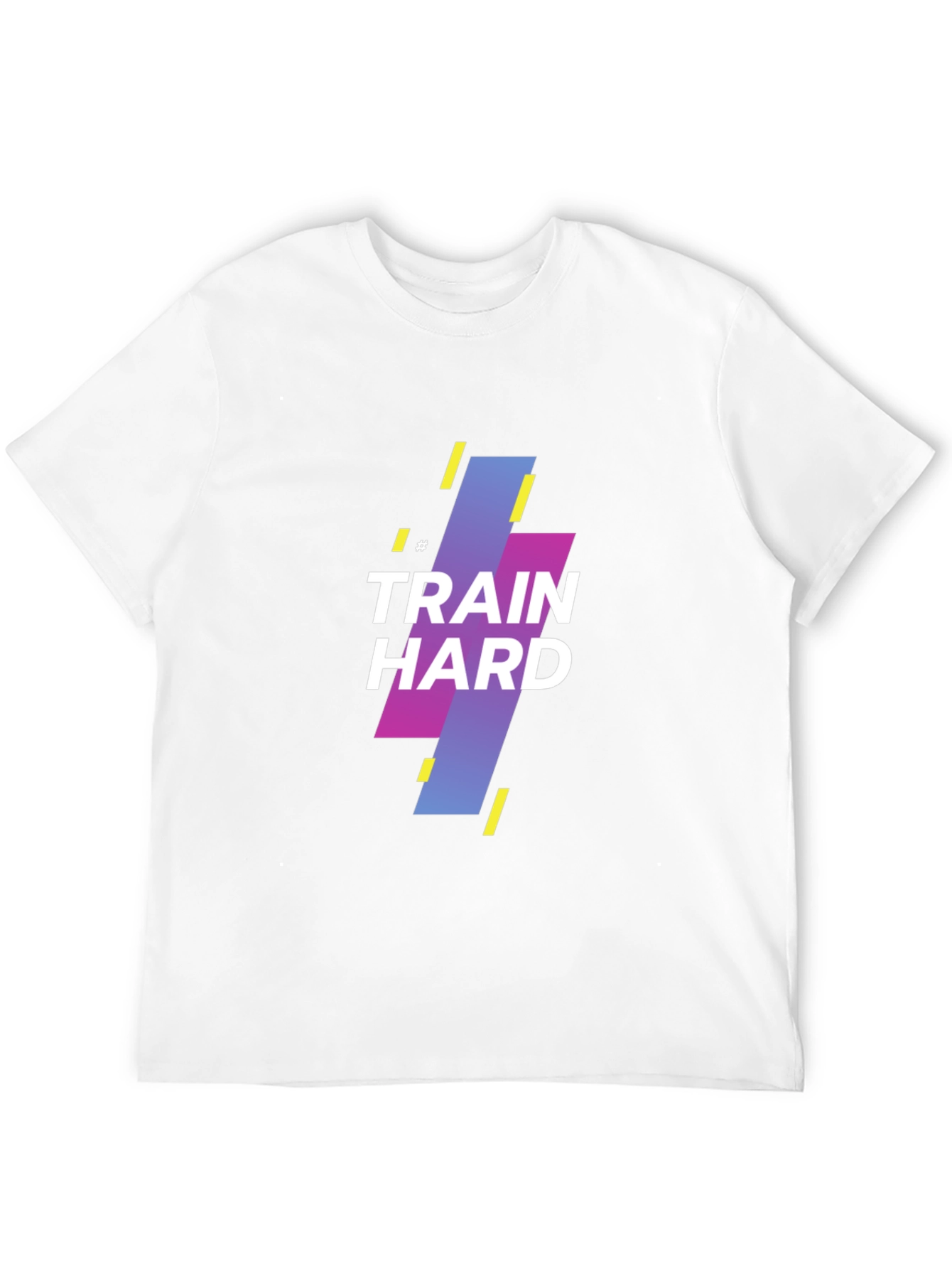 Train Hard Graphic Tee - Black Casual Shirt