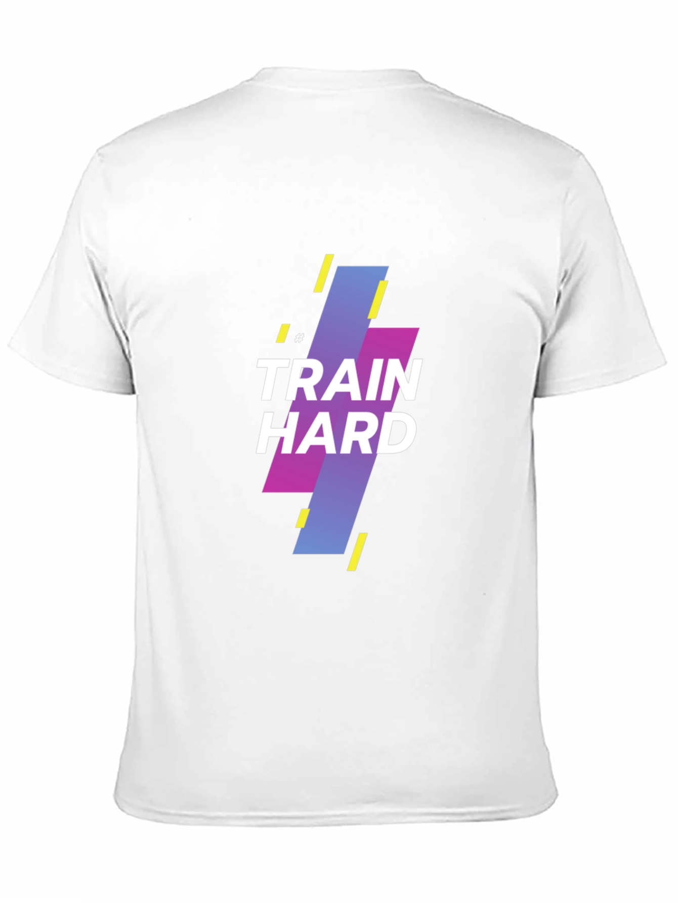 Train Hard Graphic Tee - Black Casual Shirt