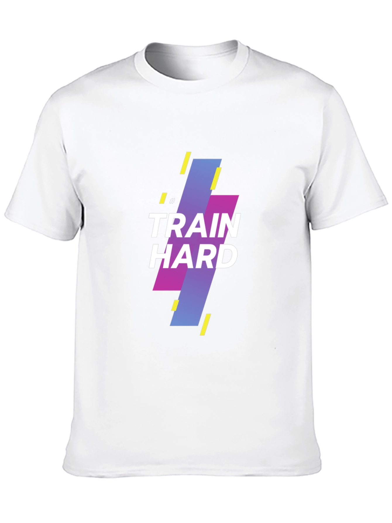 Train Hard Graphic Tee - Black Casual Shirt