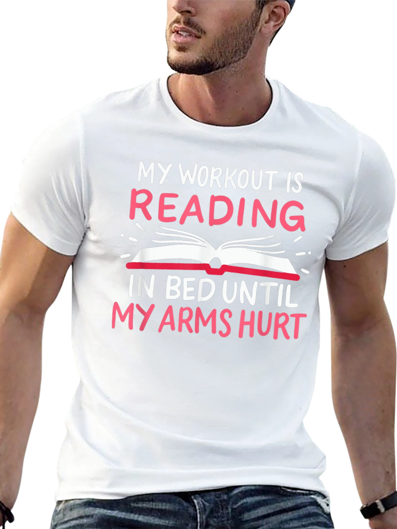 Reading Workout Graphic Tee