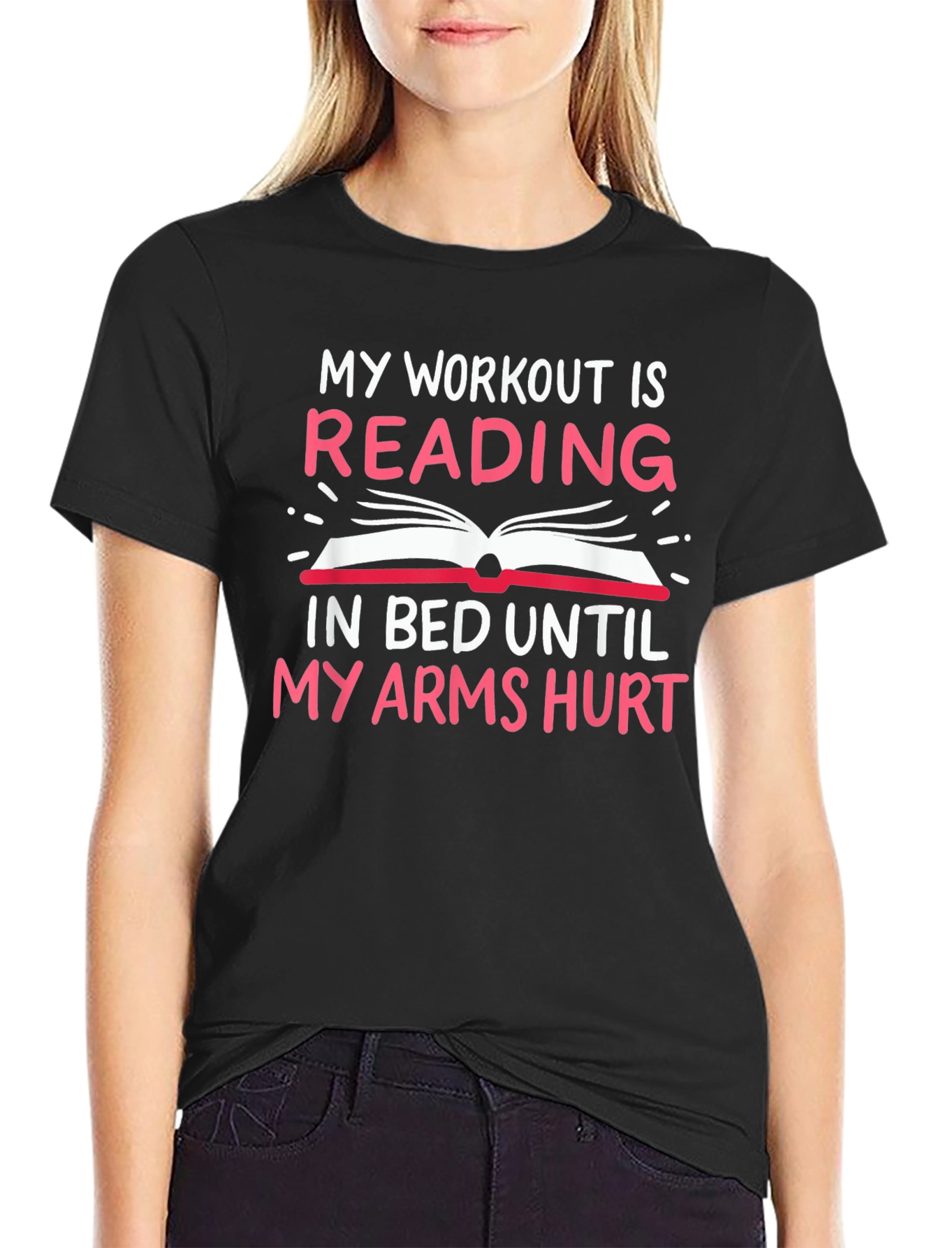 Reading Workout Graphic Tee