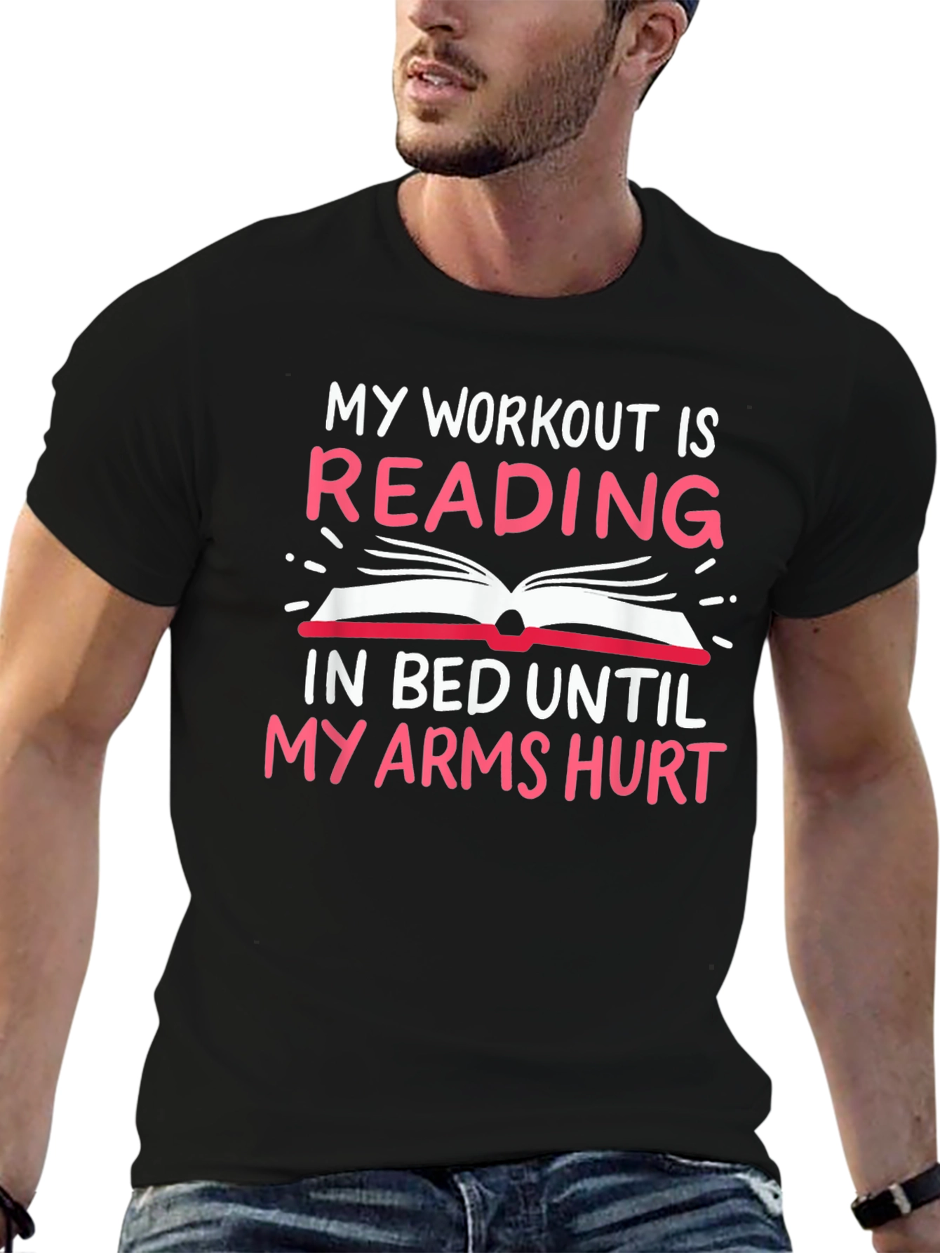 Reading Workout Graphic Tee