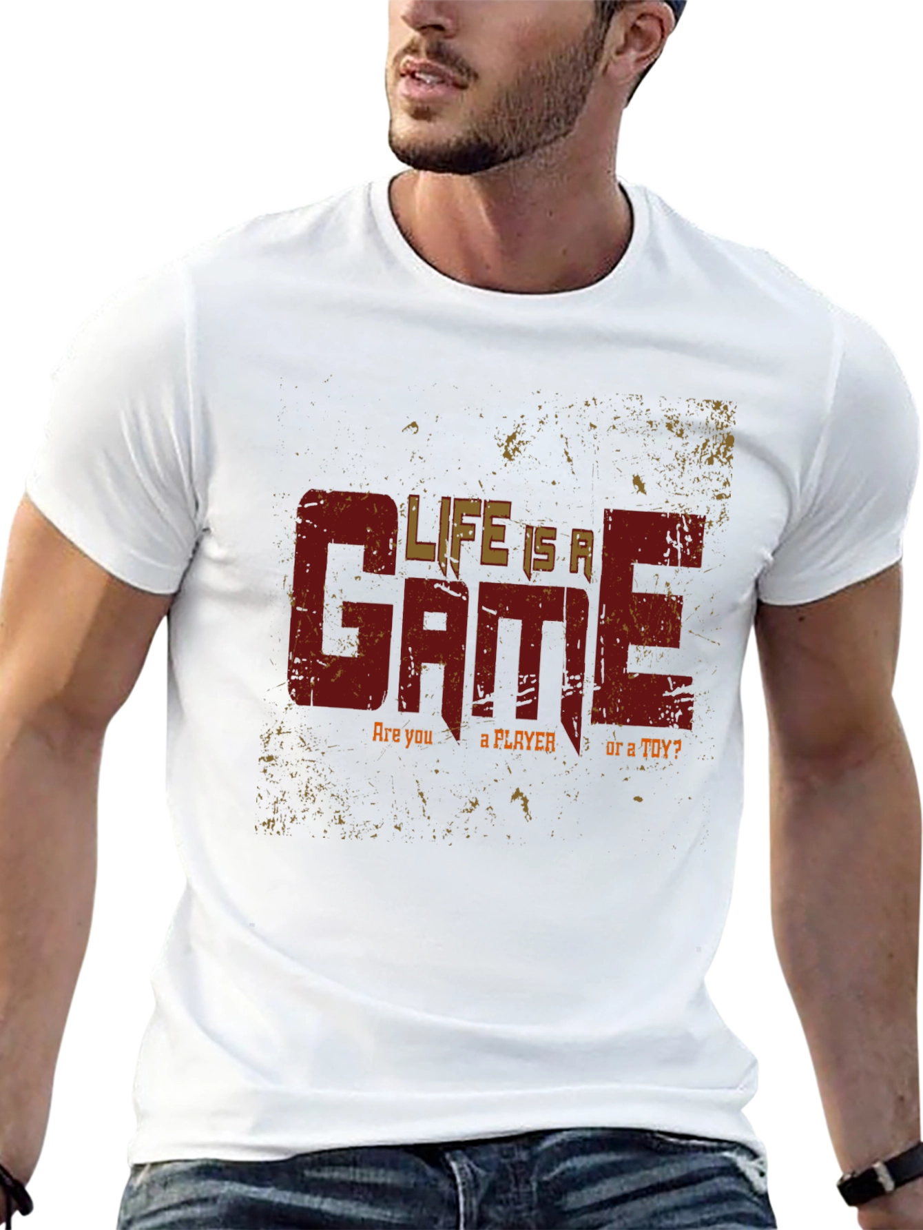 Life is a Game Graphic T-Shirt