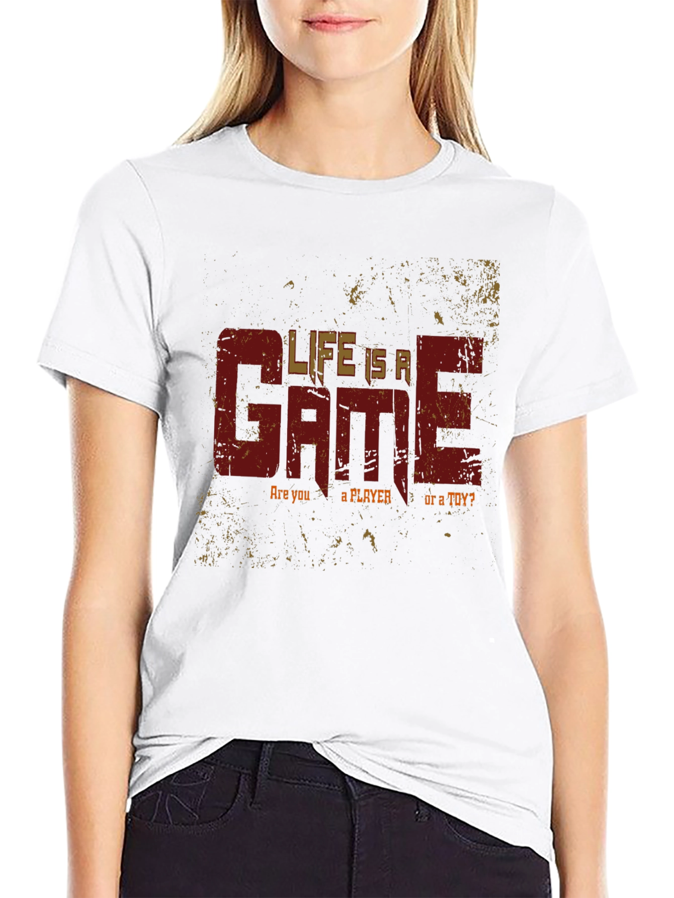 Life is a Game Graphic T-Shirt