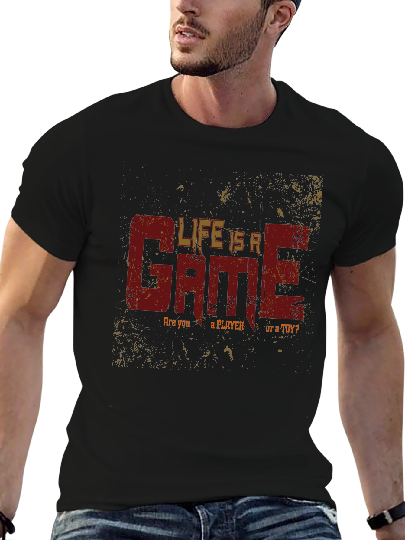 Life is a Game Graphic T-Shirt