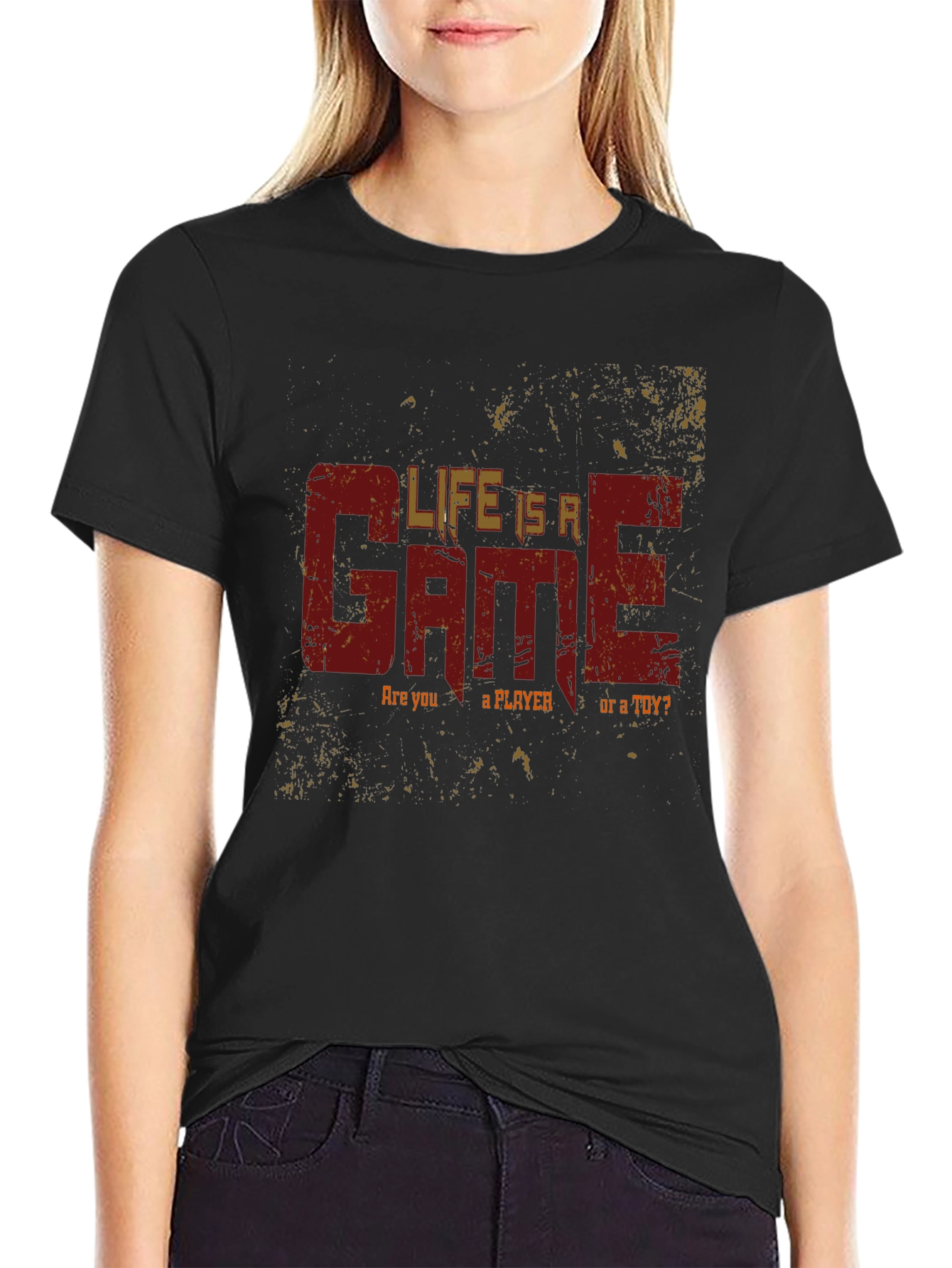 Life is a Game Graphic T-Shirt