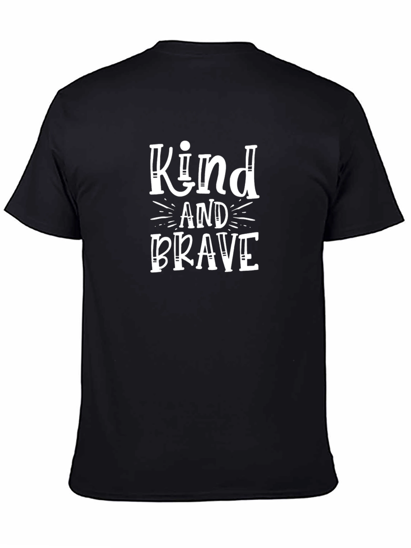 Kind and Brave Graphic Tee - Stylish Unisex T-Shirt