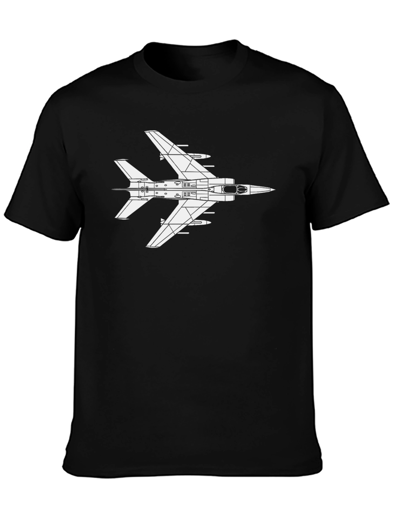 Jet Fighter Graphic T-Shirt - Pilot Gift