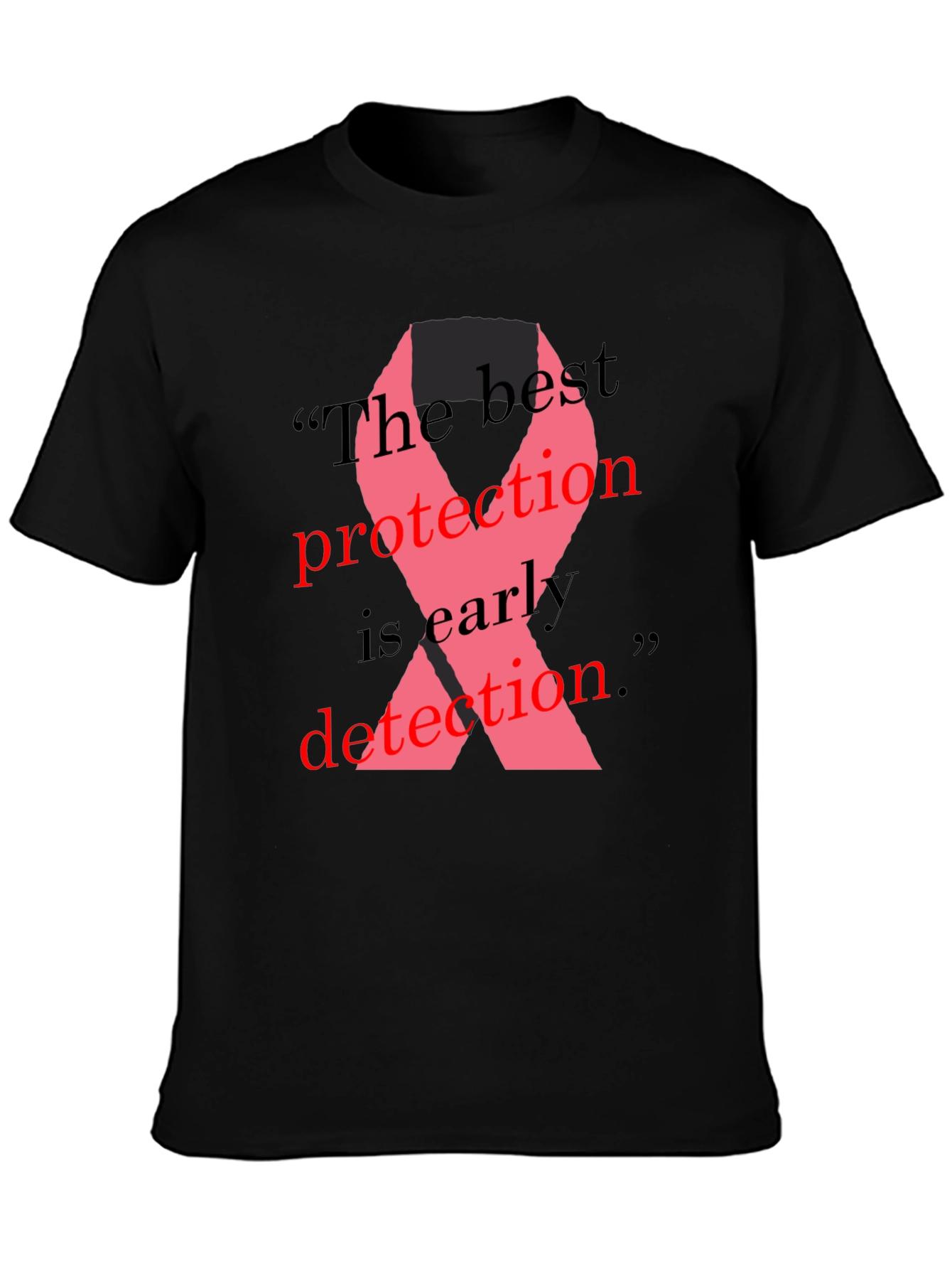 Breast Cancer Awareness Ribbon T-Shirt