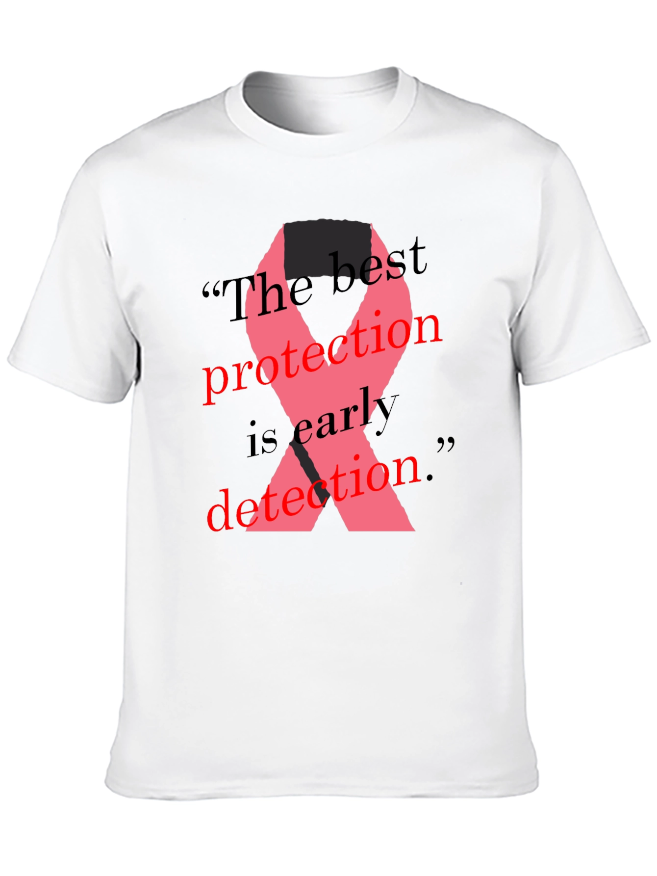 Breast Cancer Awareness Ribbon T-Shirt