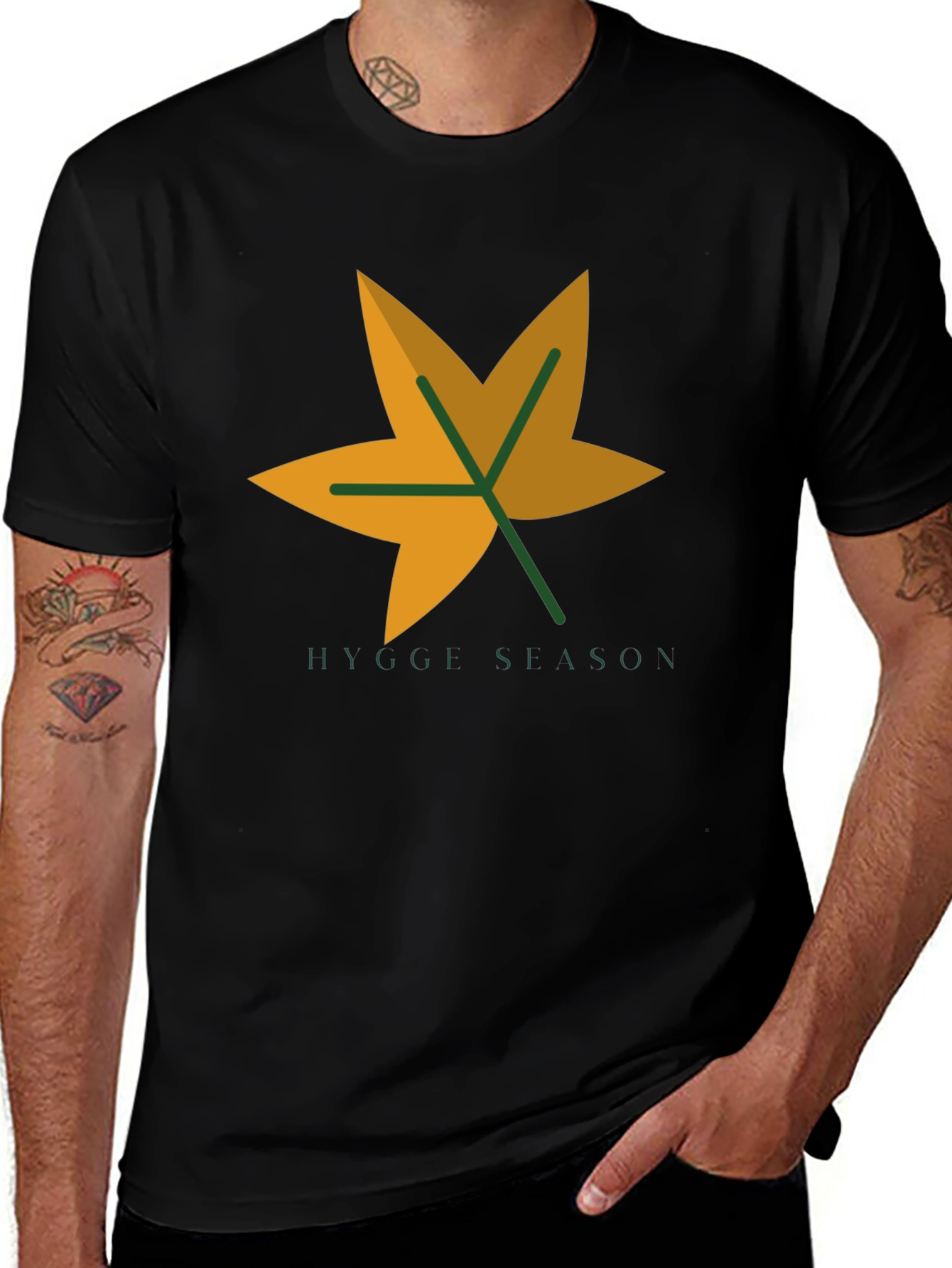 Hygge Season Graphic Tee - Stylish Fall T-Shirt