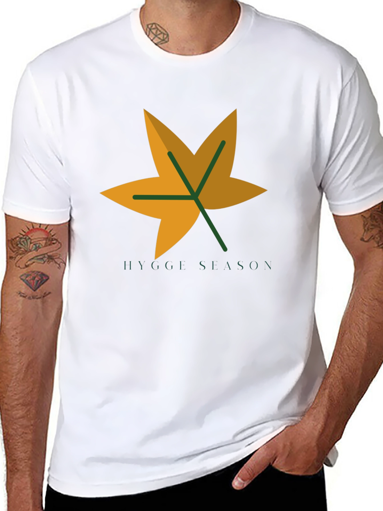 Hygge Season Graphic Tee - Stylish Fall T-Shirt
