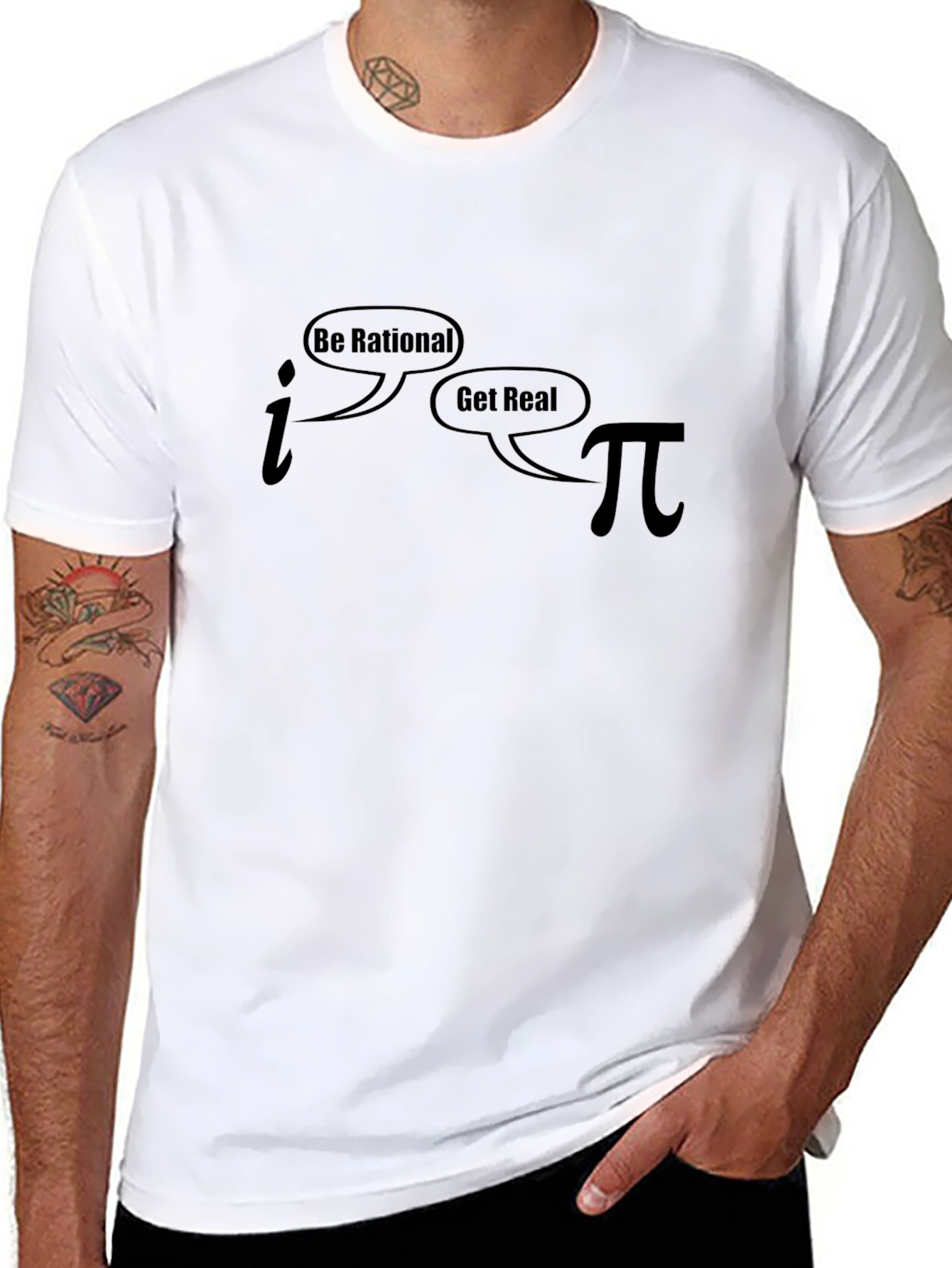Be Rational T-Shirt Math Humor Tee