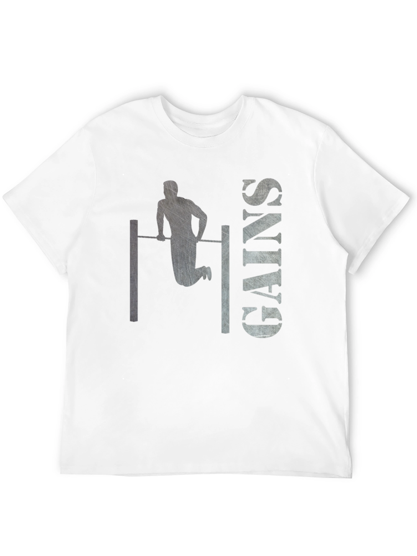 Gym Gains Graphic T-Shirt - Black