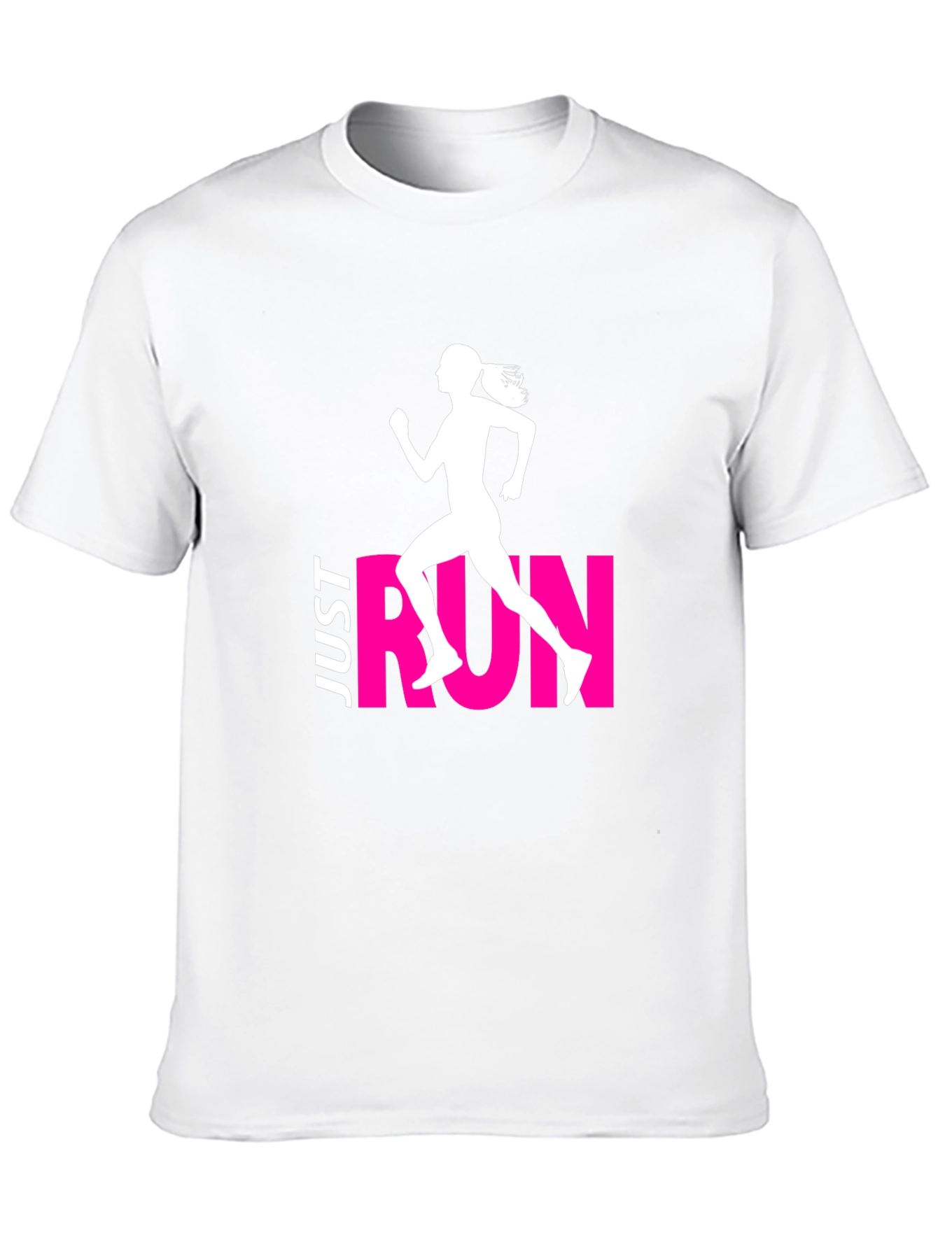 Just Run Graphic Tee - Athlete Style