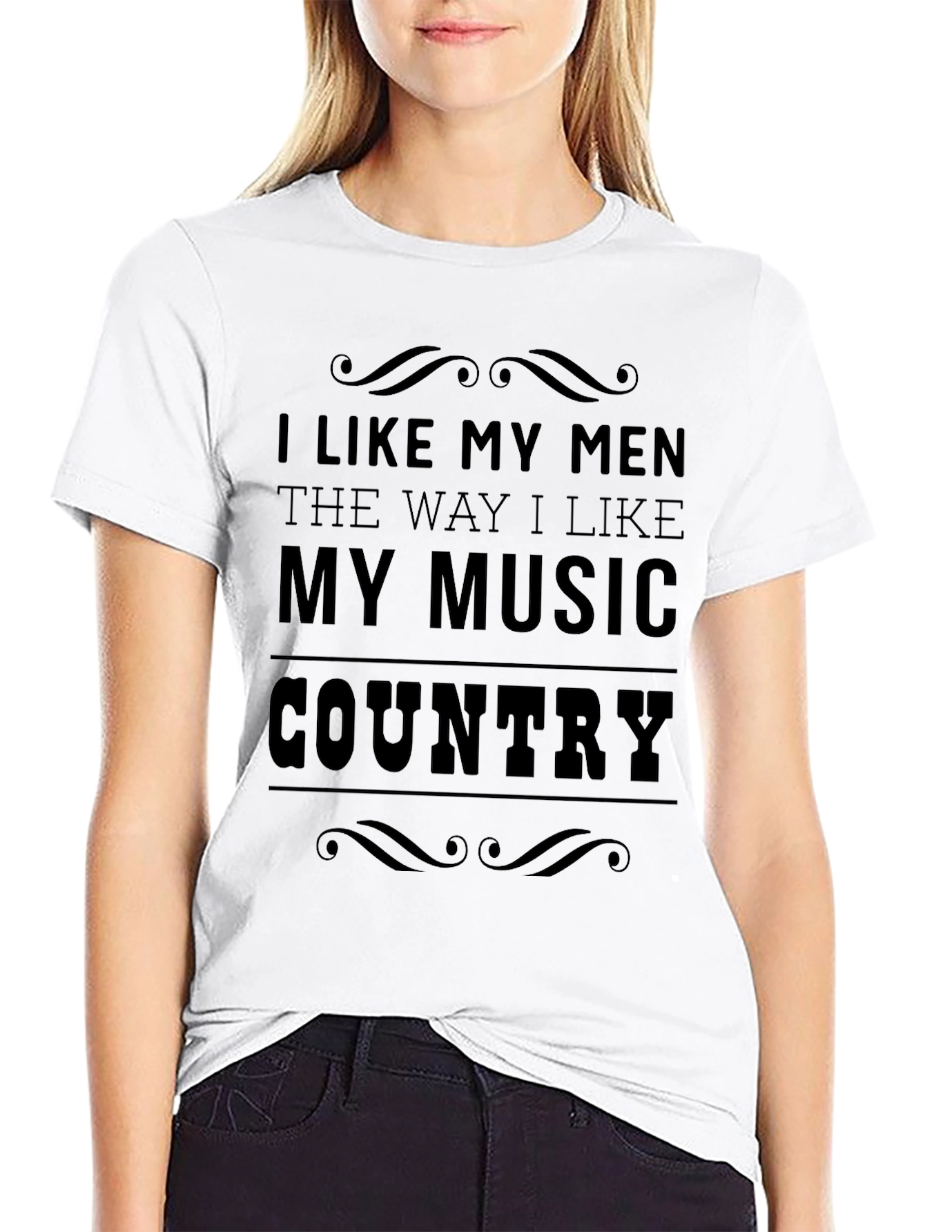 Country Music Lover T-Shirt - I Like My Men