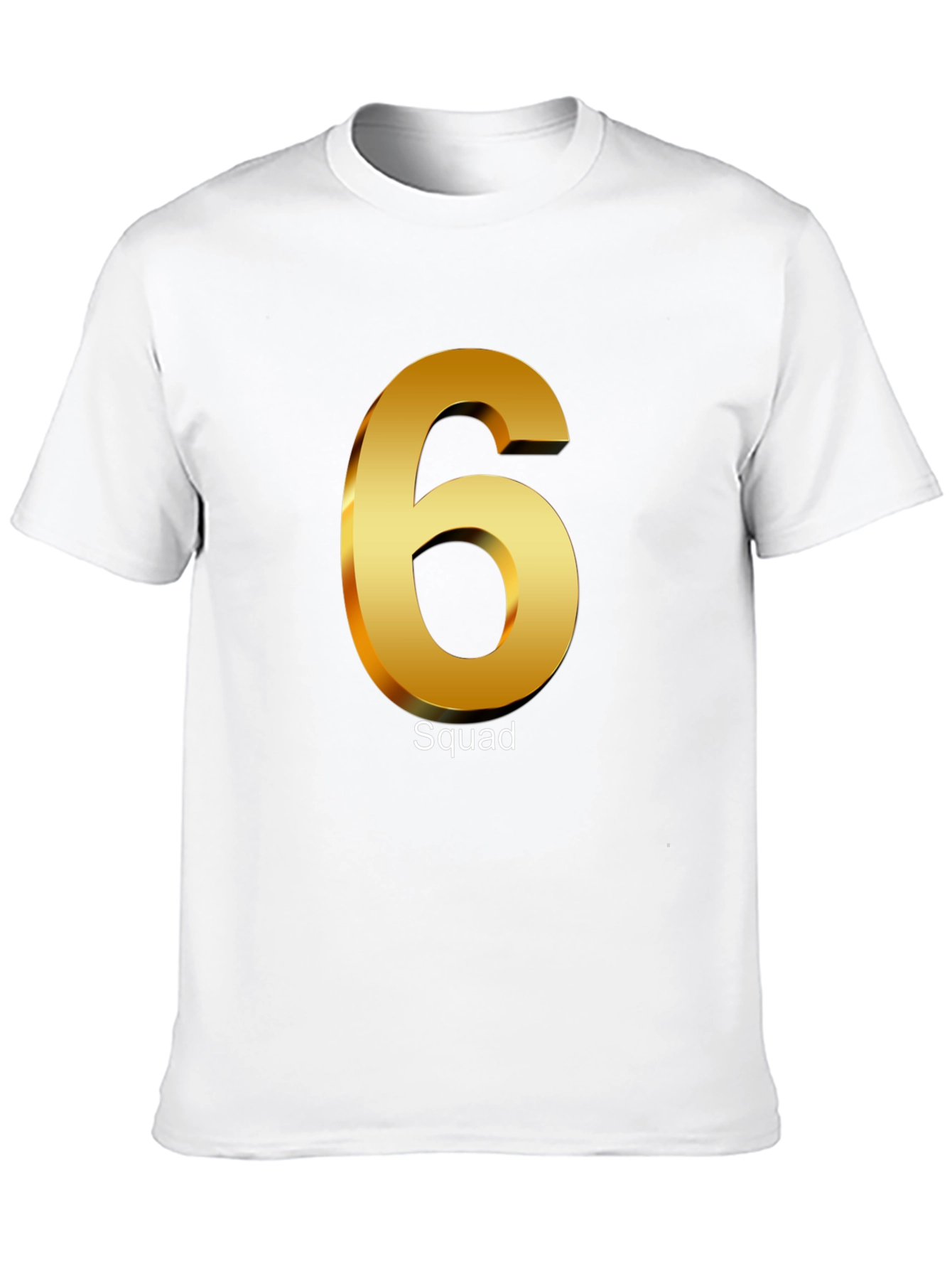 Squad 6 Black T-Shirt