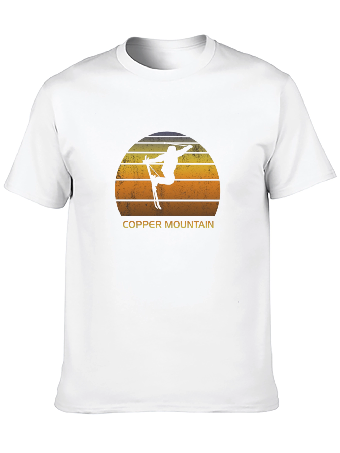 Copper Mountain Ski Silhouette Tee - Black