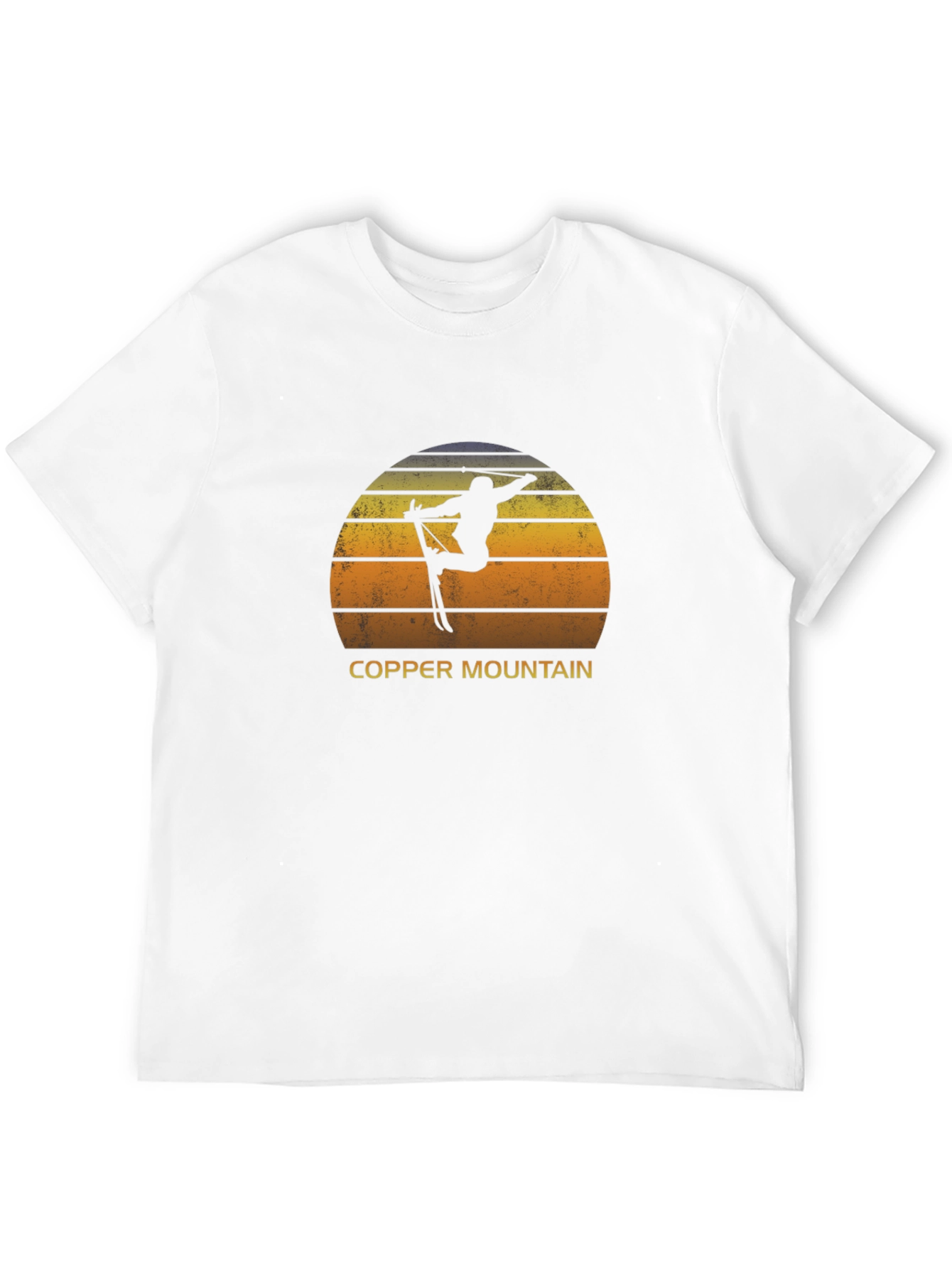 Copper Mountain Ski Silhouette Tee - Black