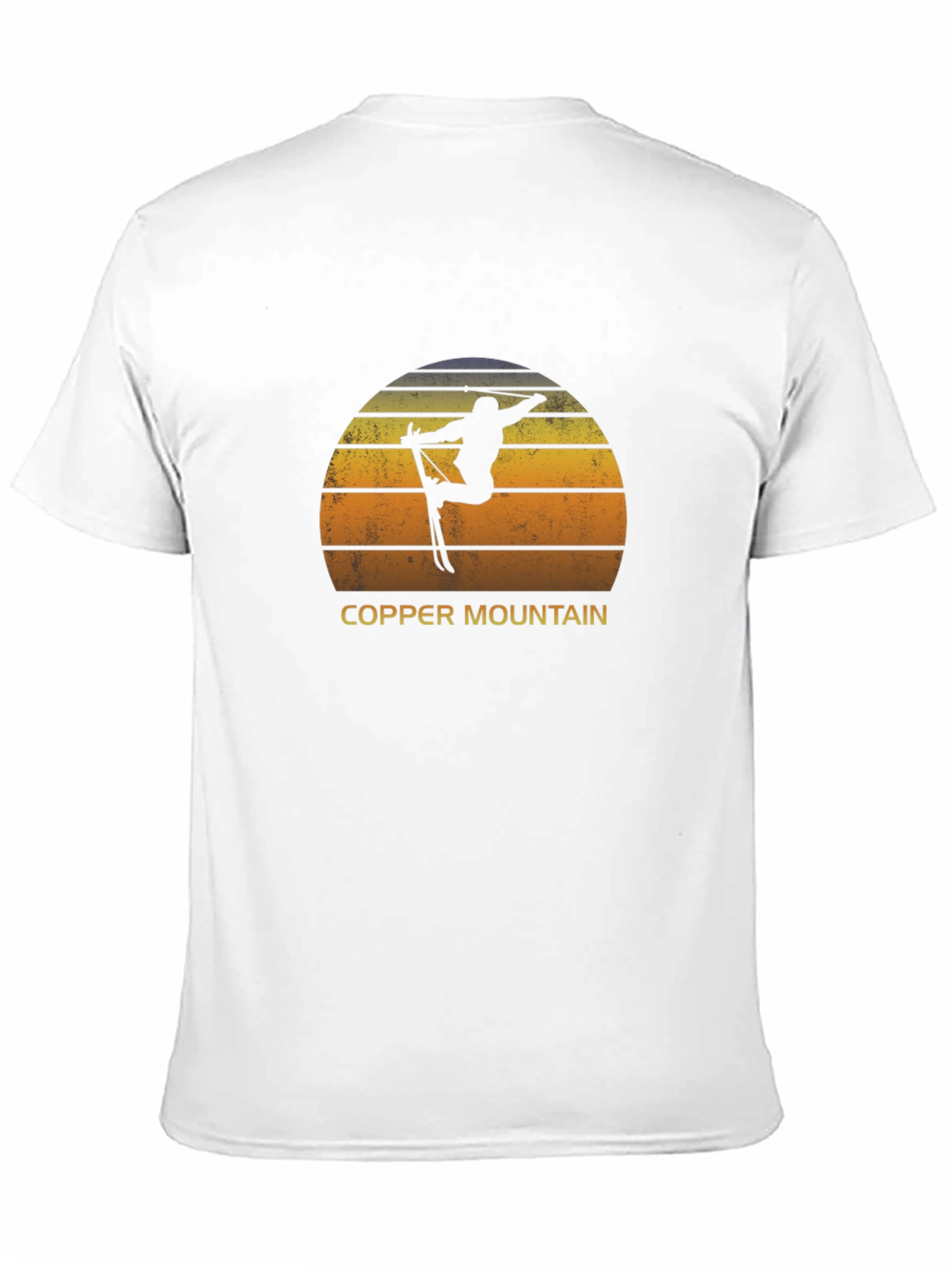 Copper Mountain Ski Silhouette Tee - Black