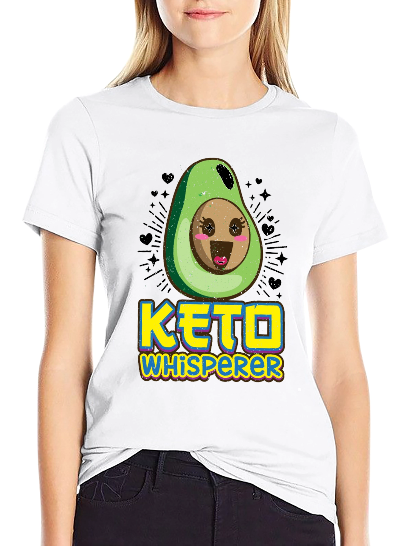 Keto Whisperer Avocado T-Shirt