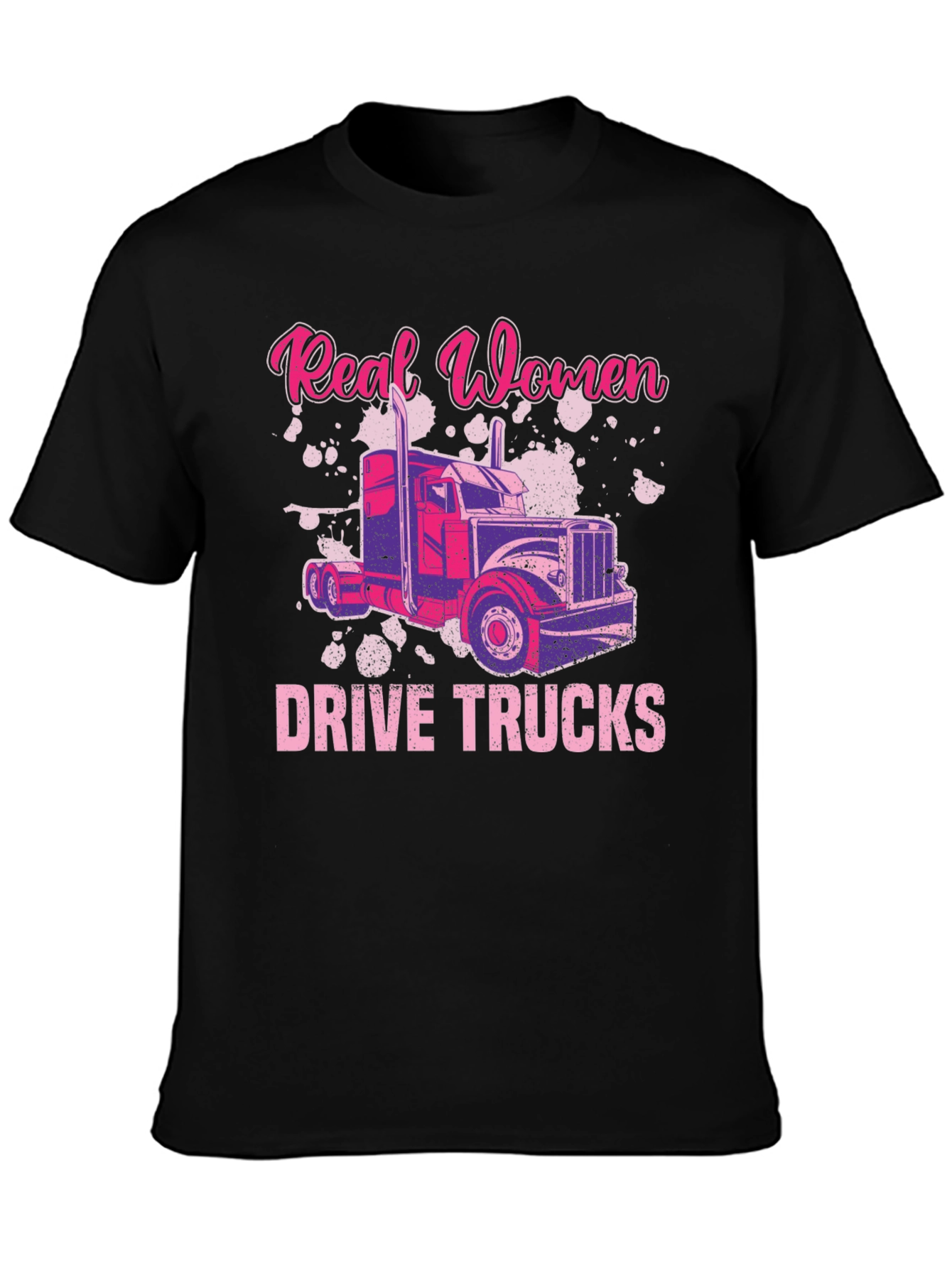 Real Women Drive Trucks T-Shirt