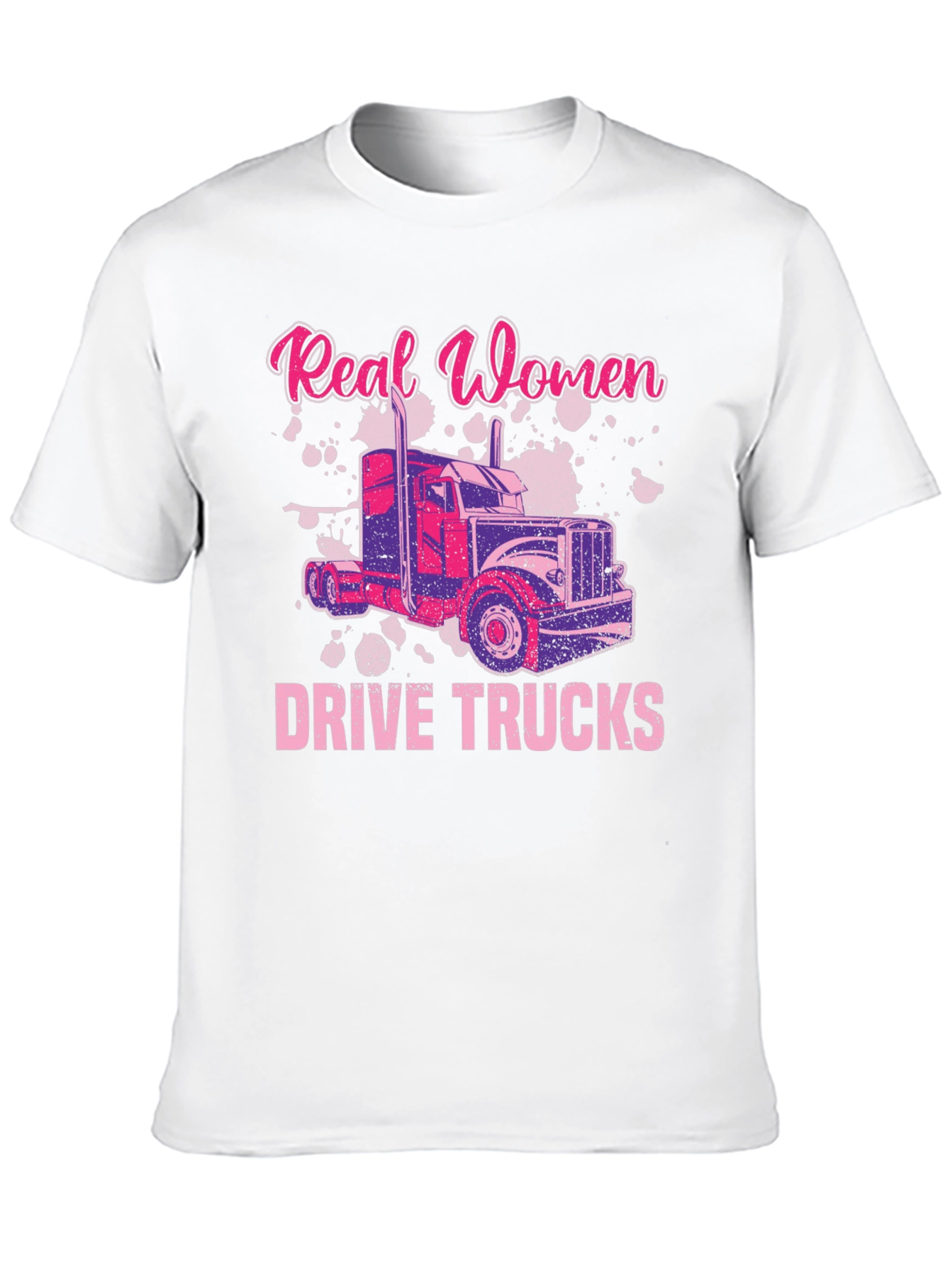 Real Women Drive Trucks T-Shirt