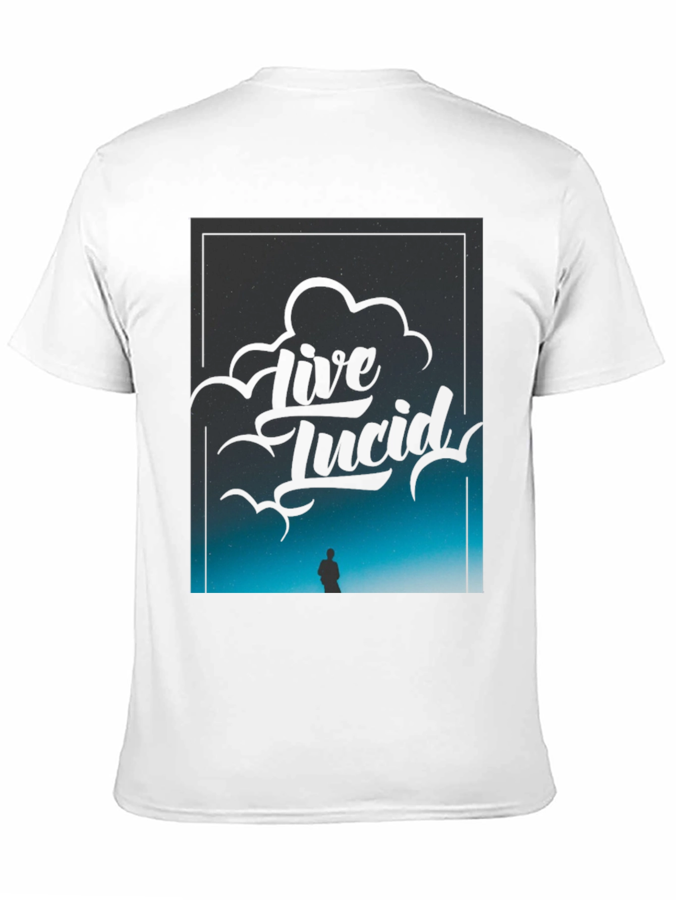 Live Lucid Black Graphic Tee