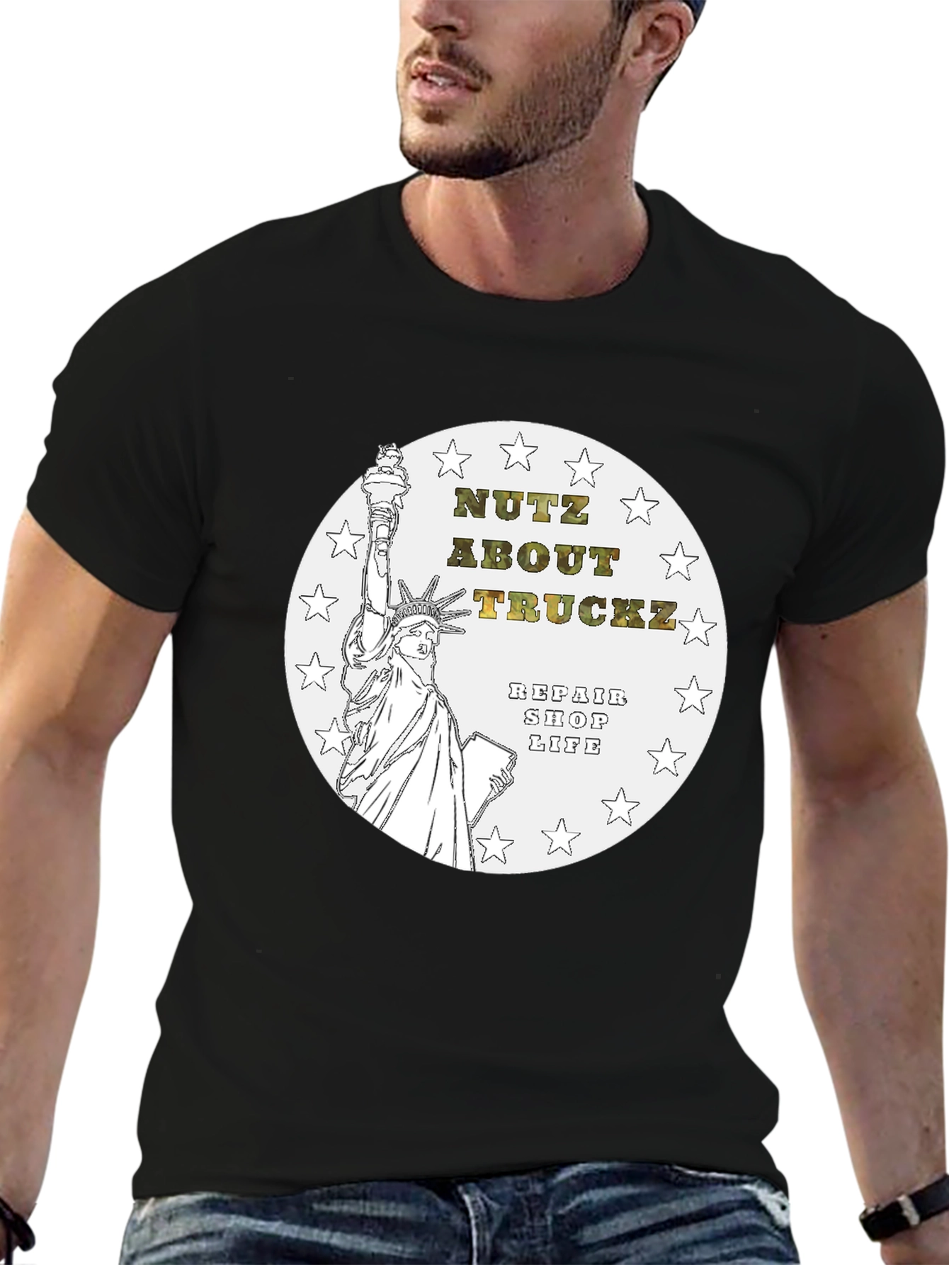 Nutz About Truckz Repair Shop Life T-Shirt
