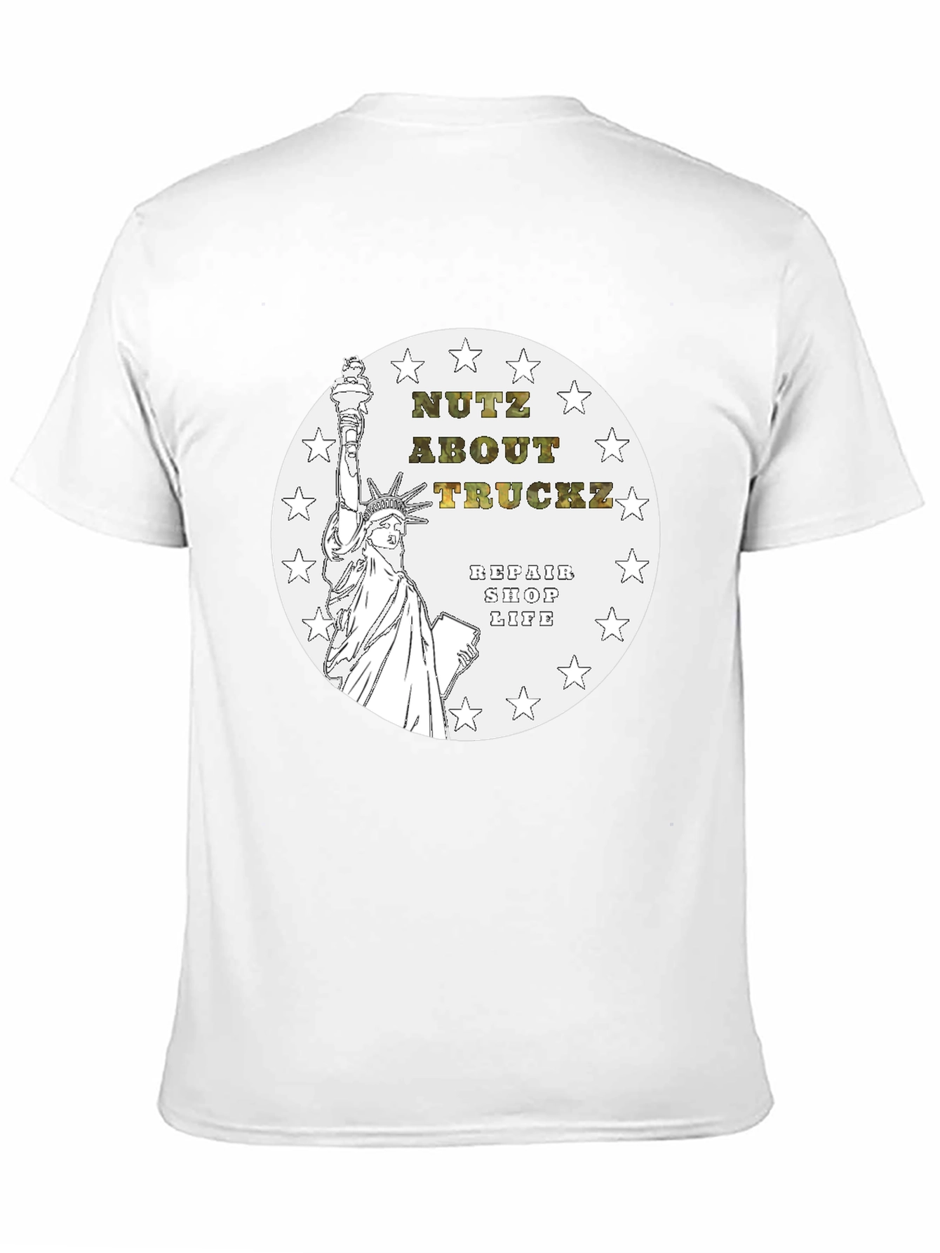 Nutz About Truckz Repair Shop Life T-Shirt