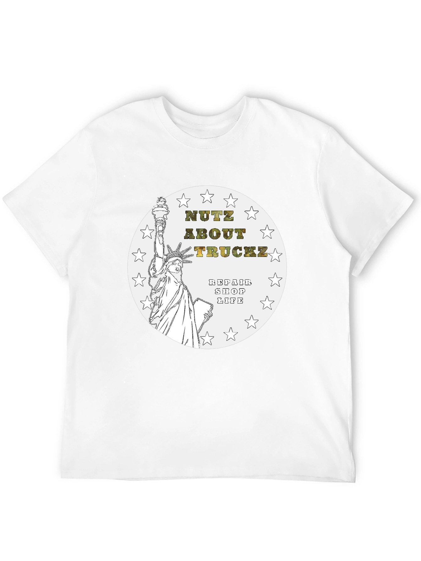 Nutz About Truckz Repair Shop Life T-Shirt