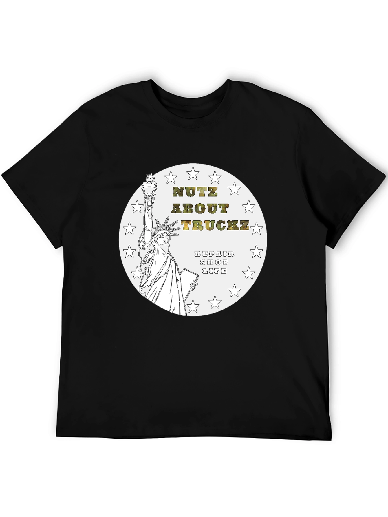 Nutz About Truckz Repair Shop Life T-Shirt