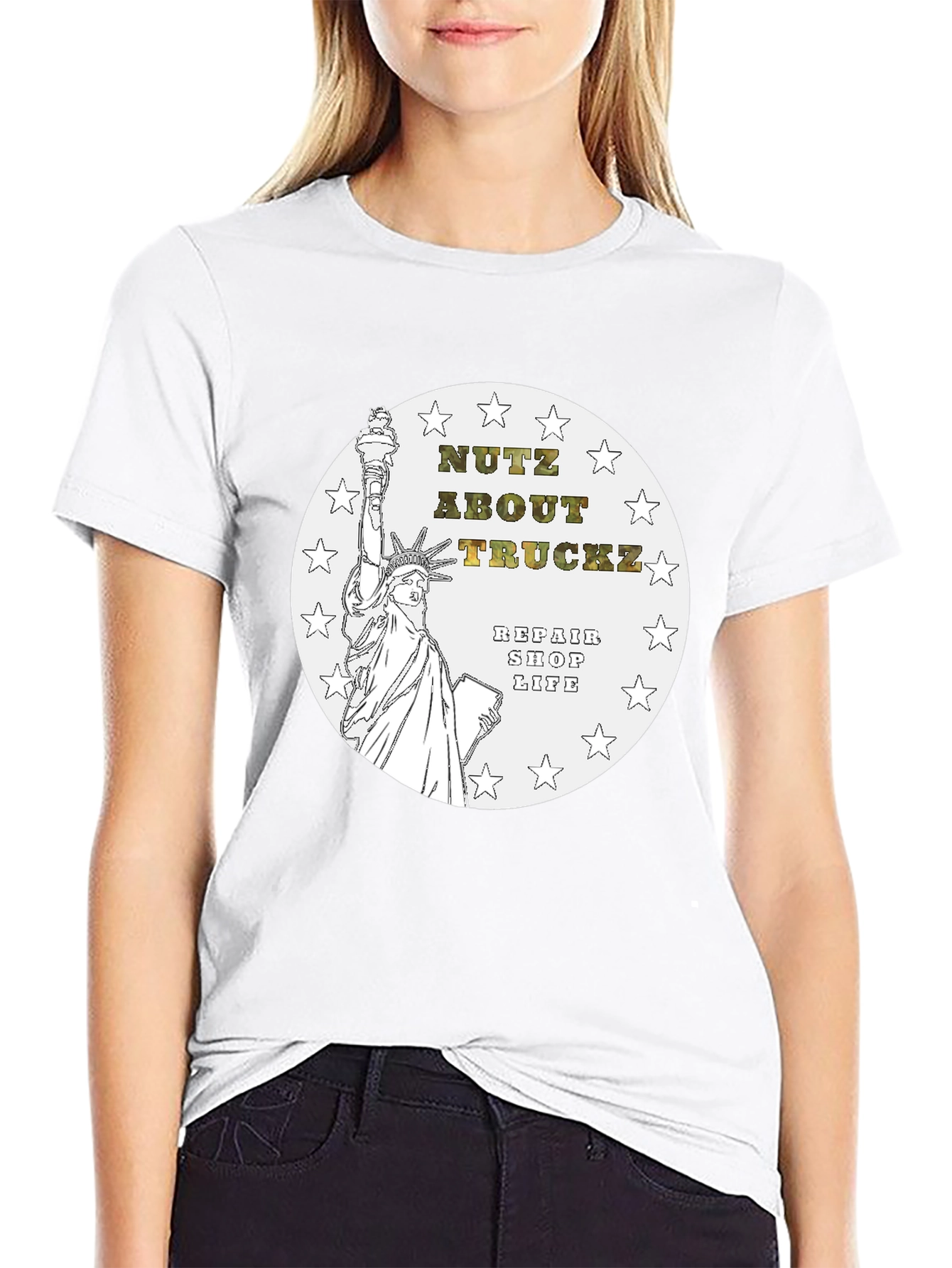 Nutz About Truckz Repair Shop Life T-Shirt